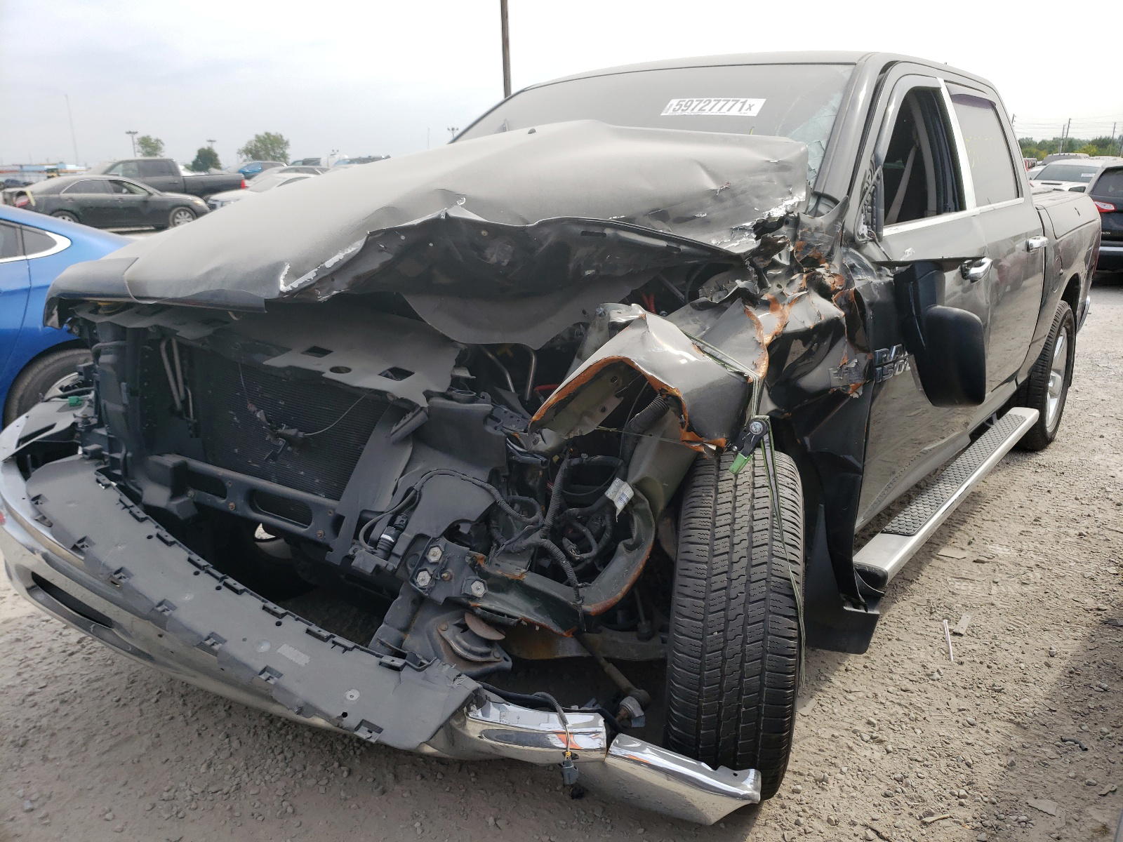 Photo 2 from auction – 2013 RAM 1500 SLT with VIN 1C6RR6LT9DS700767