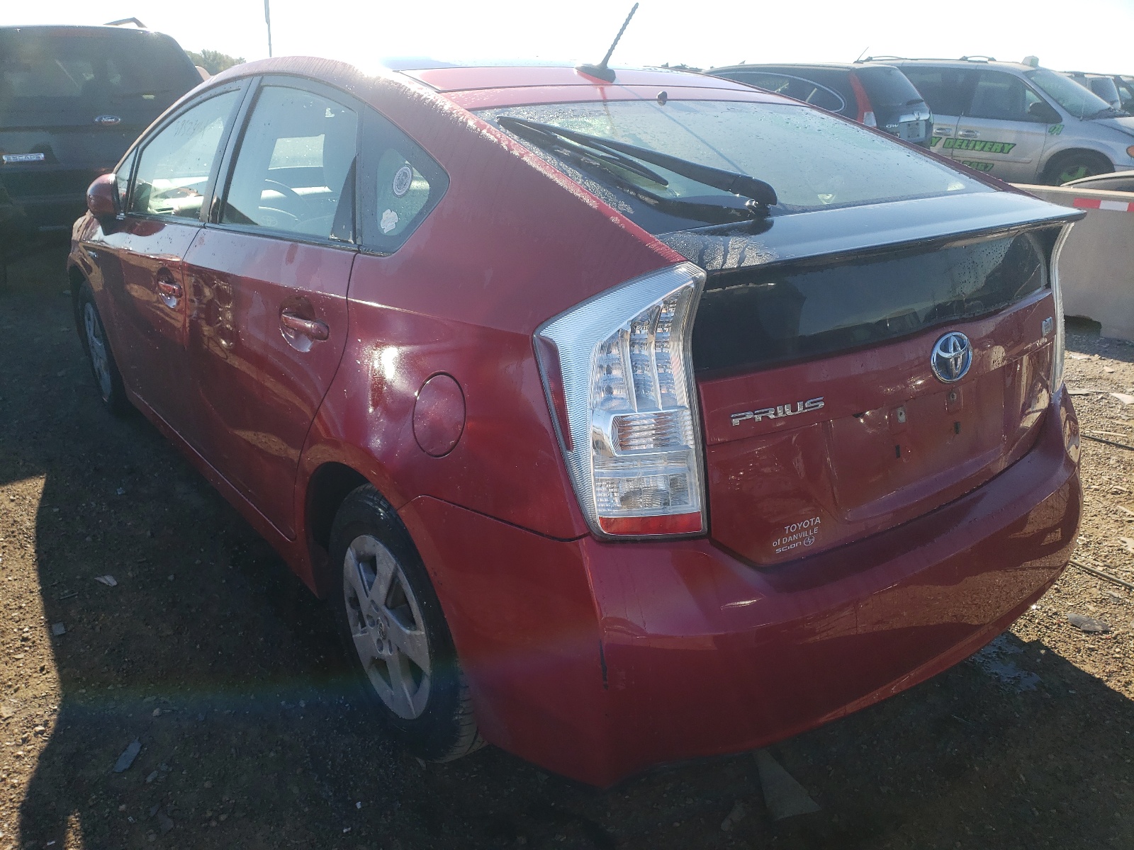 Photo 3 from auction – 2010 TOYOTA PRIUS with VIN JTDKN3DU0A0175083