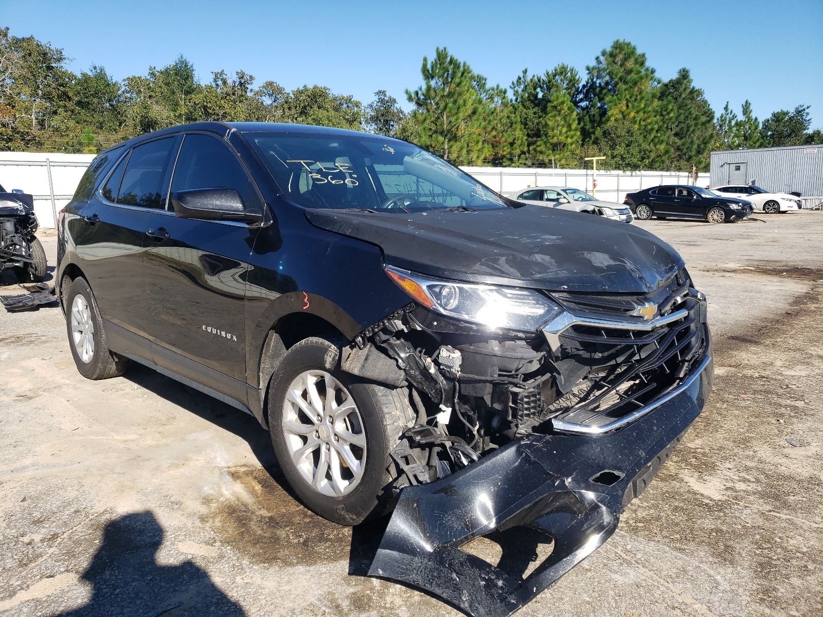 CHEVROLET EQUINOX LT 2018 with VIN 2GNAXJEVXJ6322272 - Photo from auction