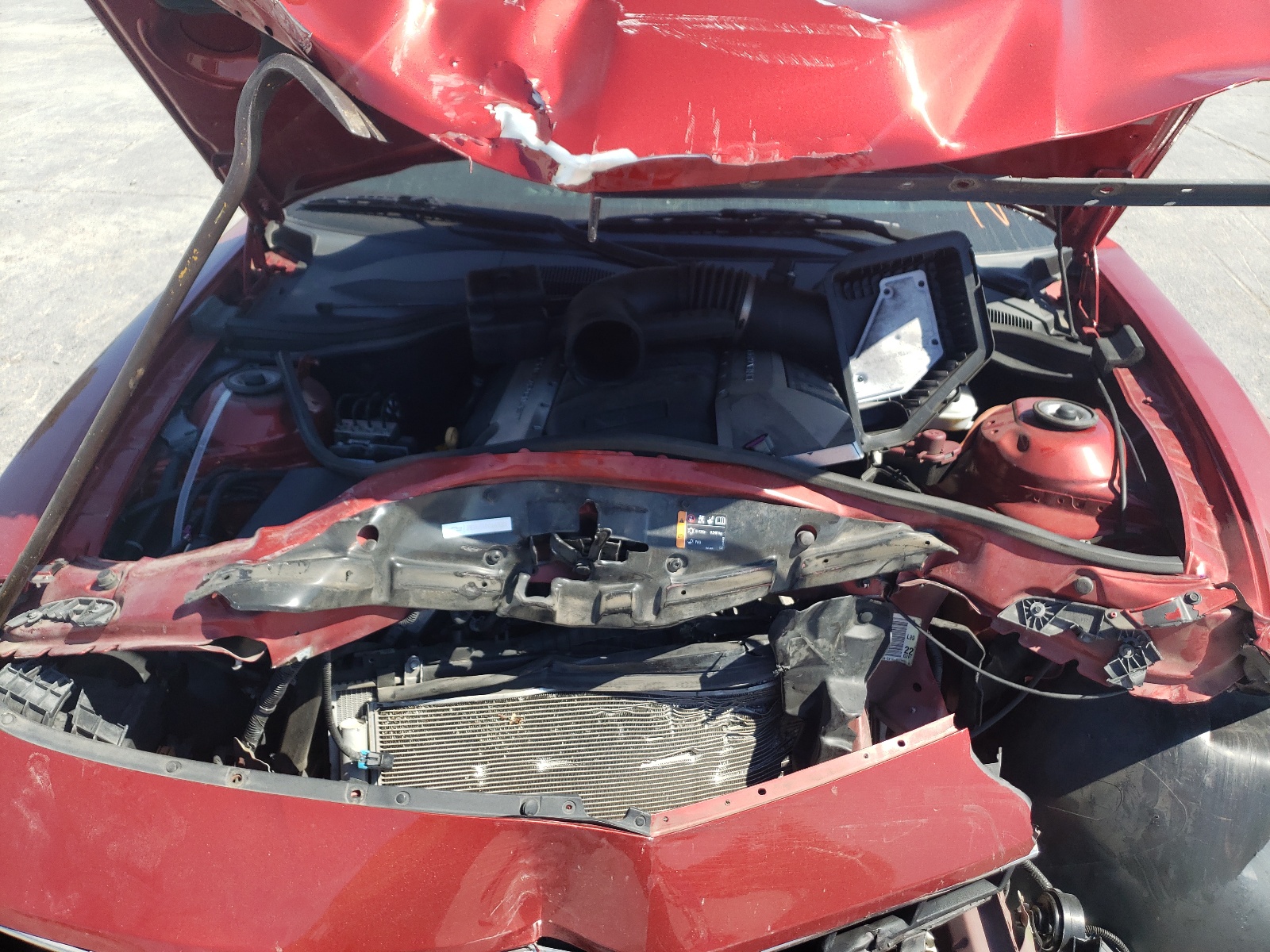 Photo 7 from auction – 2015 CHEVROLET CAMARO 2SS with VIN 2G1FK1EJ9F9223771