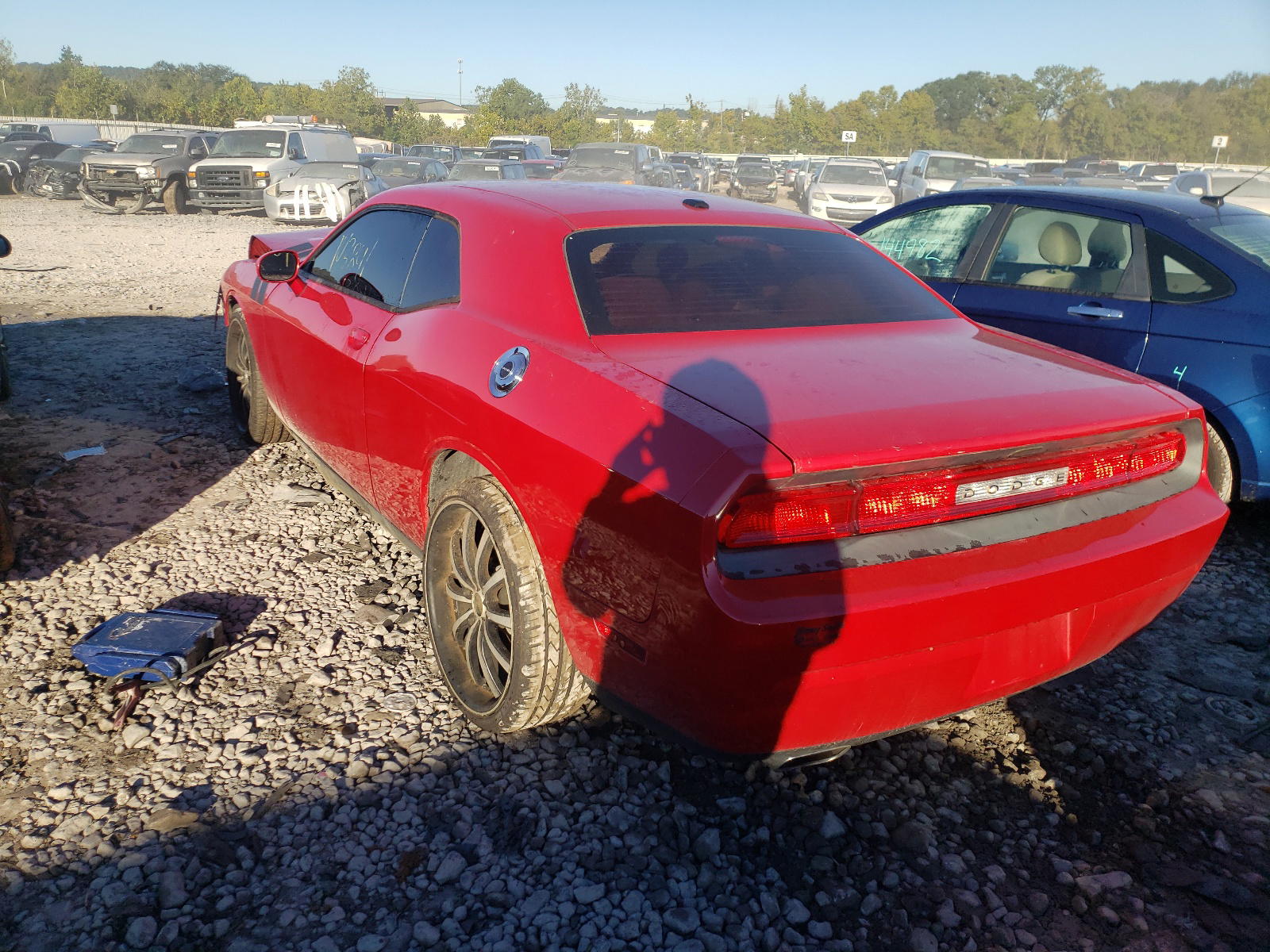 Photo 3 from auction – 2012 DODGE CHALLENGER with VIN 2C3CDYAG0CH131154