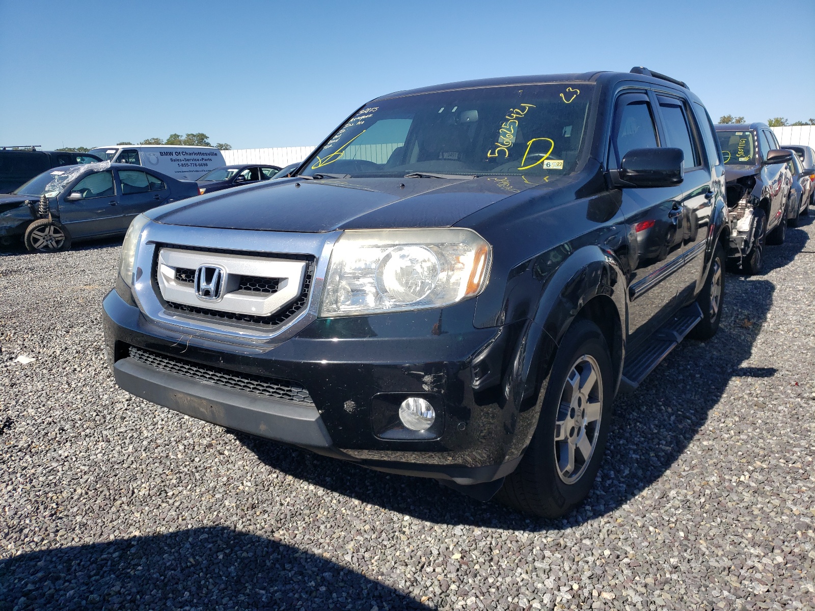 Photo 2 from auction – 2010 HONDA PILOT TOUR with VIN 5FNYF4H81AB012311