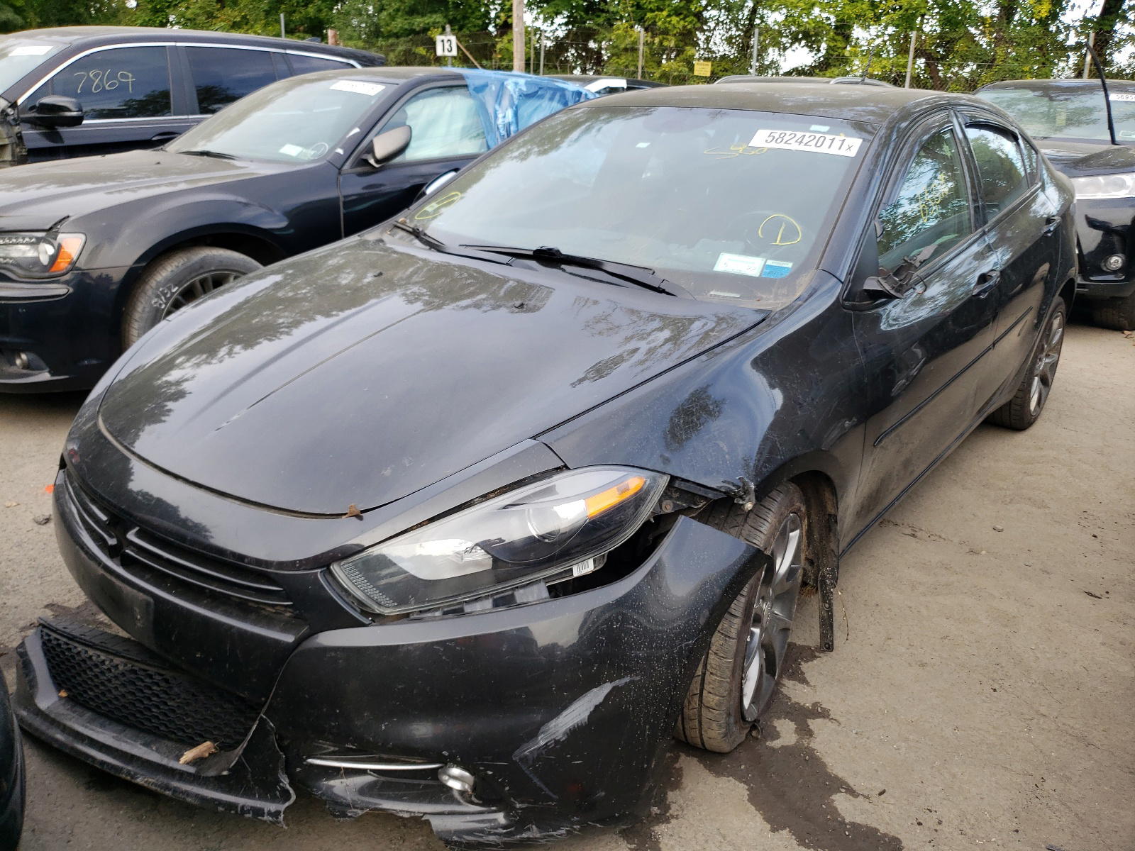 Photo 9 from auction – 2014 DODGE DART SXT with VIN 1C3CDFBB1ED914393