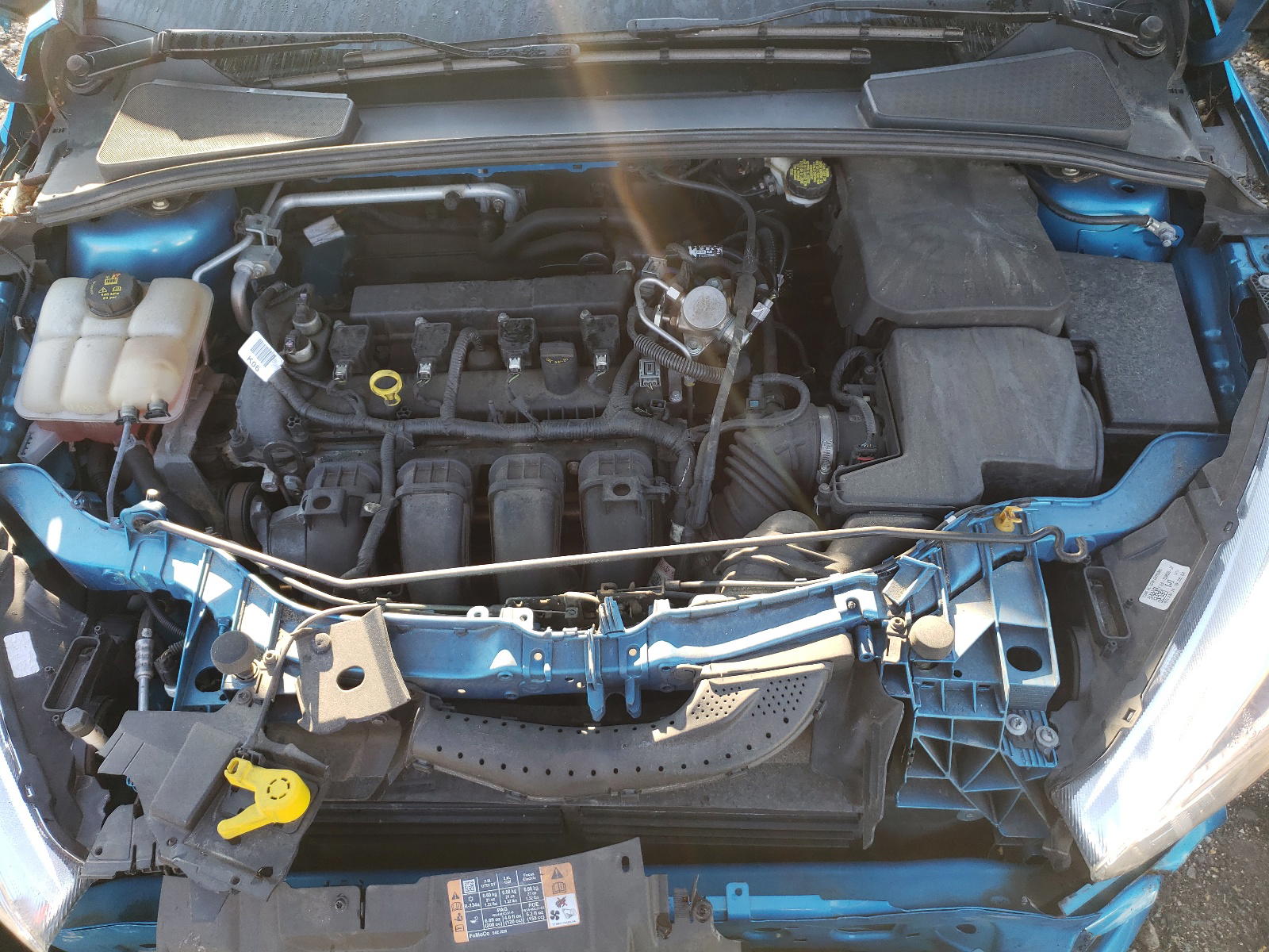 Photo 7 from auction – 2016 FORD FOCUS with VIN 1FADP3F2XGL371544