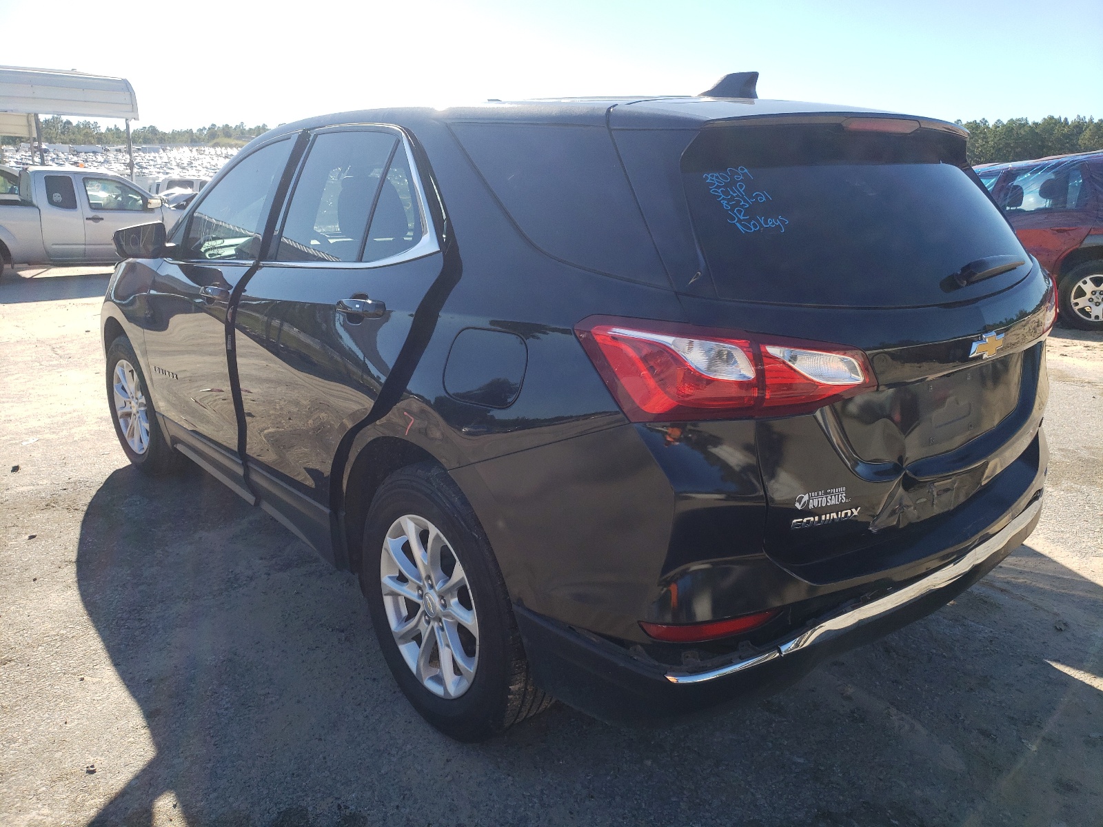 Photo 3 from auction – 2018 CHEVROLET EQUINOX LT with VIN 2GNAXJEVXJ6322272