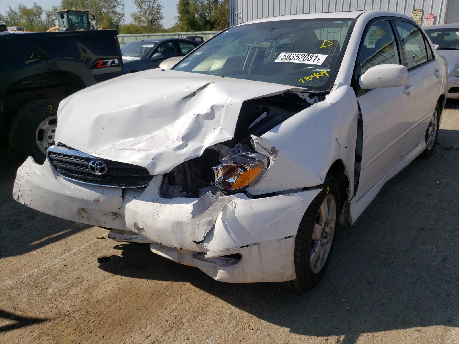 Photo 2 from auction – 2007 TOYOTA COROLLA with VIN 1NXBR32E37Z770409