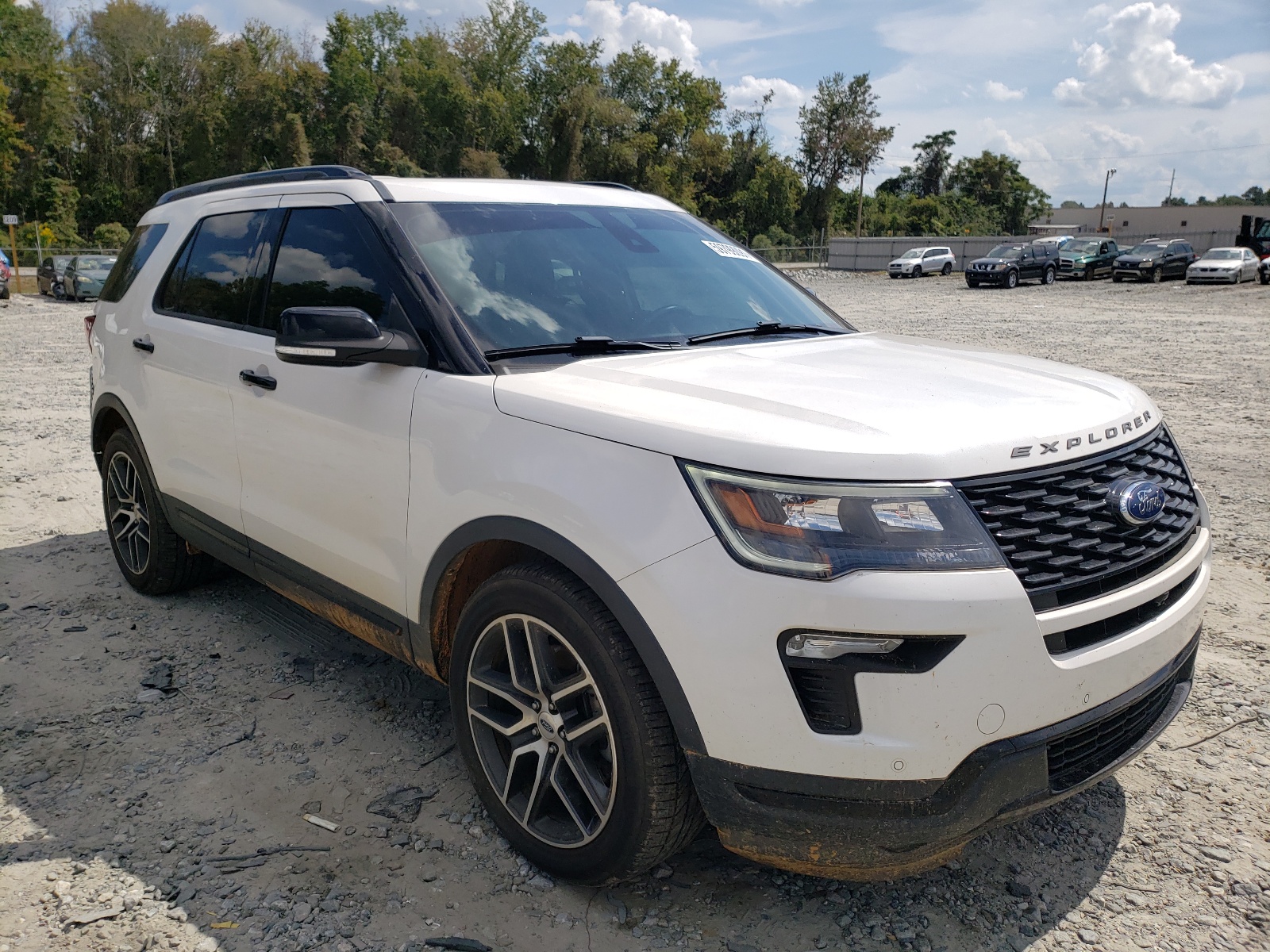 Photo 1 from auction – 2018 FORD EXPLORER S with VIN 1FM5K8GT8JGC12227