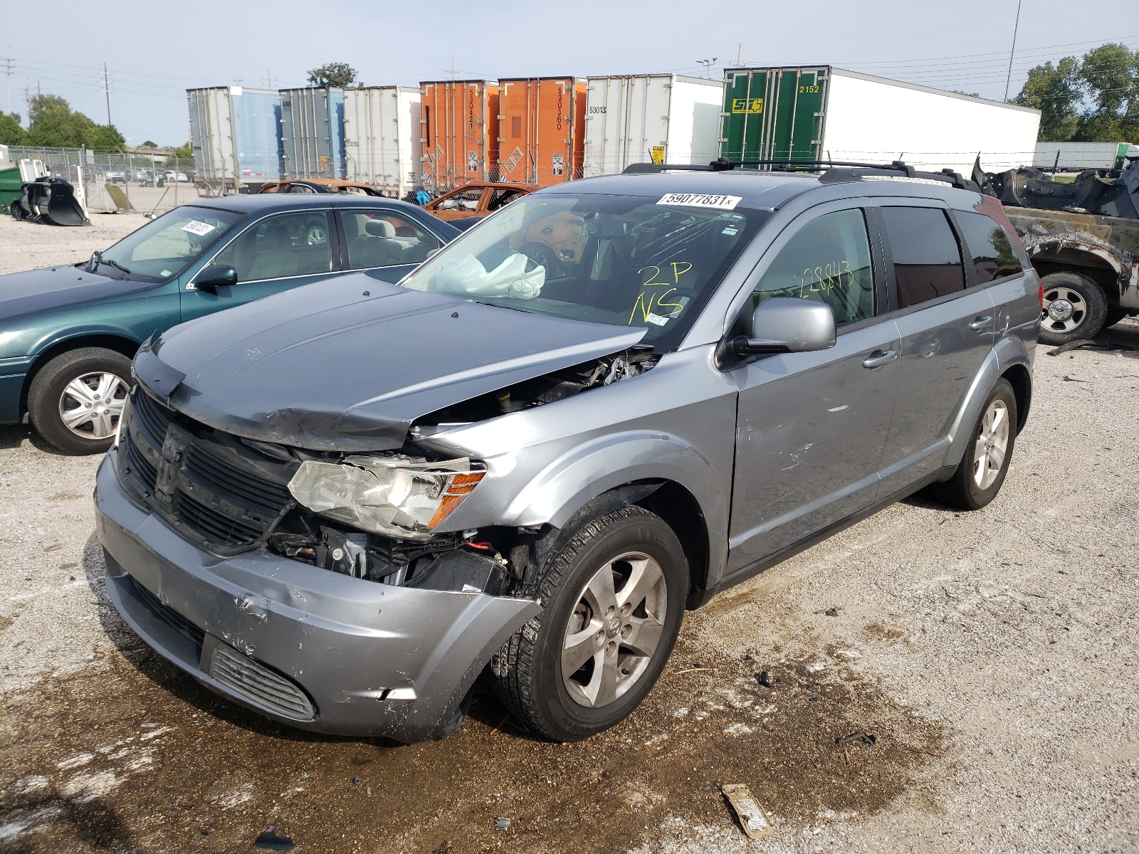 Photo 2 from auction – 2009 DODGE JOURNEY SX with VIN 3D4GG57VX9T235405
