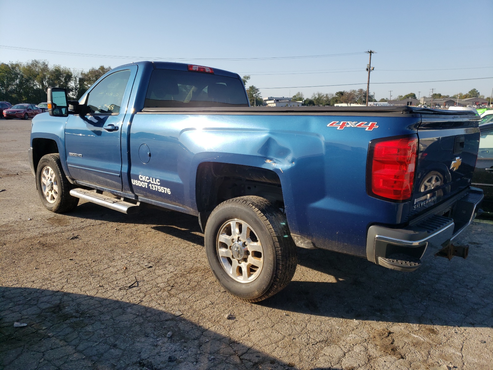 Photo 3 from auction – 2015 CHEVROLET SILVERADO with VIN 1GC3KZC8XFZ536164