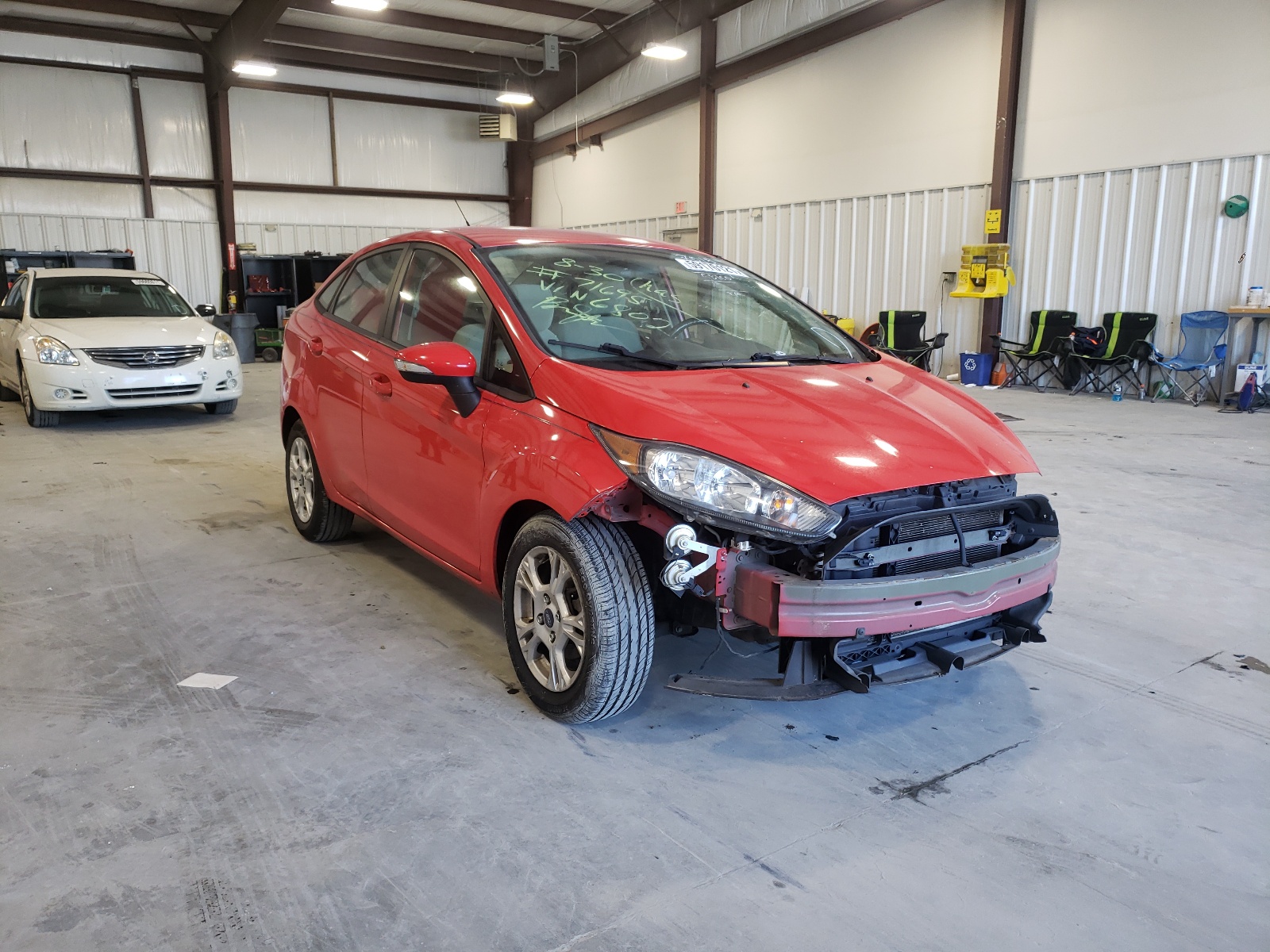 FORD FIESTA SE 2014 with VIN 3FADP4BJ8EM176802 - Photo from auction