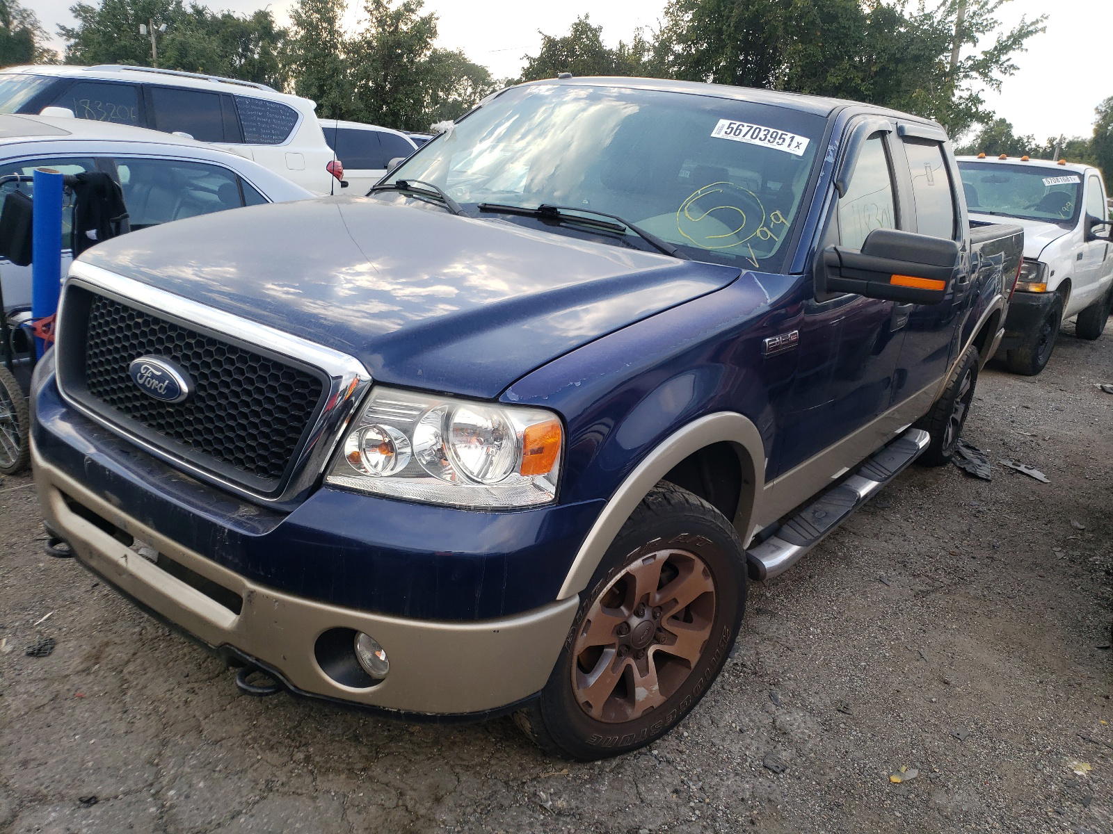 Photo 2 from auction – 2008 FORD F150 SUPER with VIN 1FTPW14V28FA59519