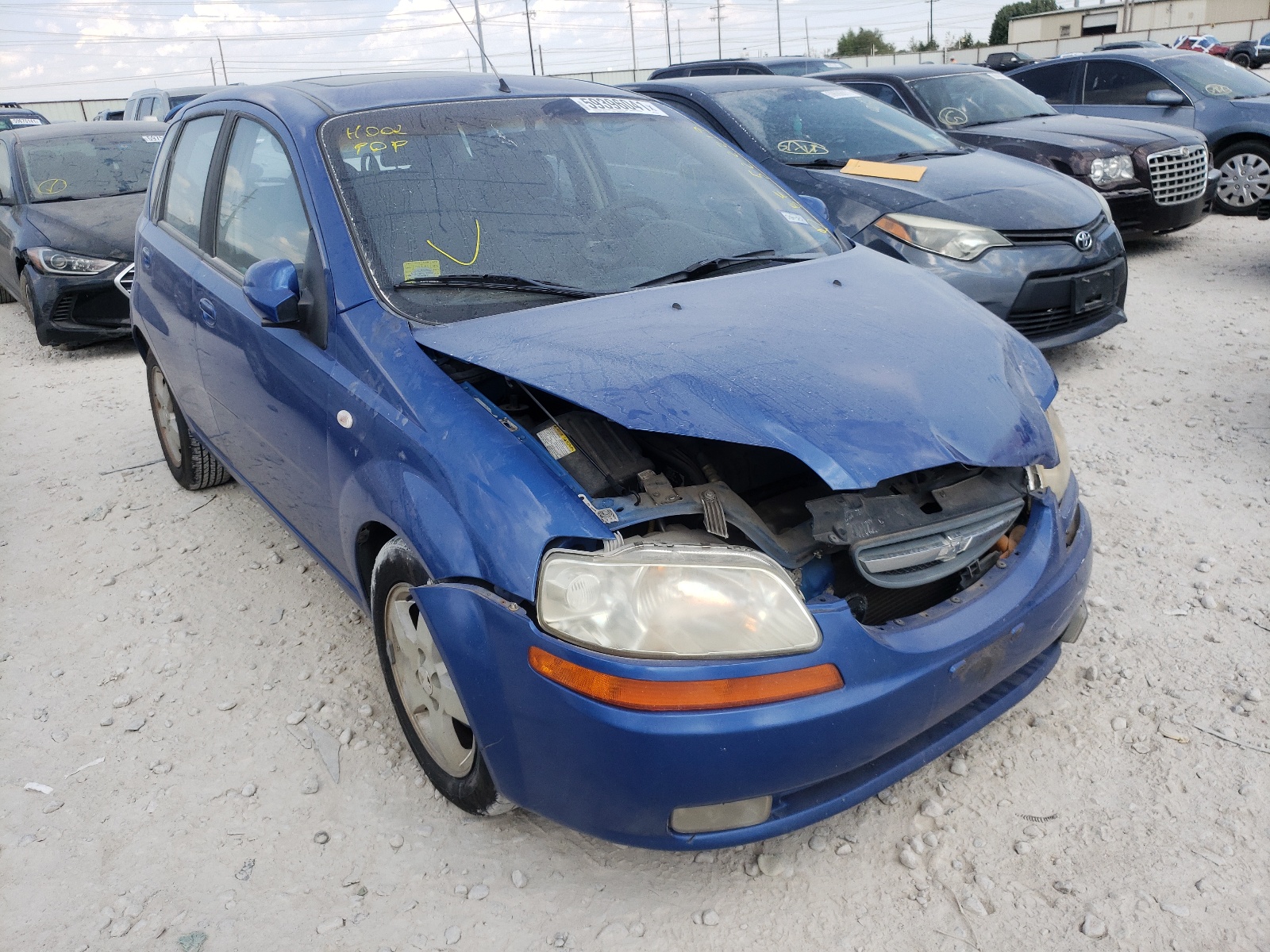 Photo 1 from auction – 2006 CHEVROLET AVEO LT with VIN KL1TG66626B522219
