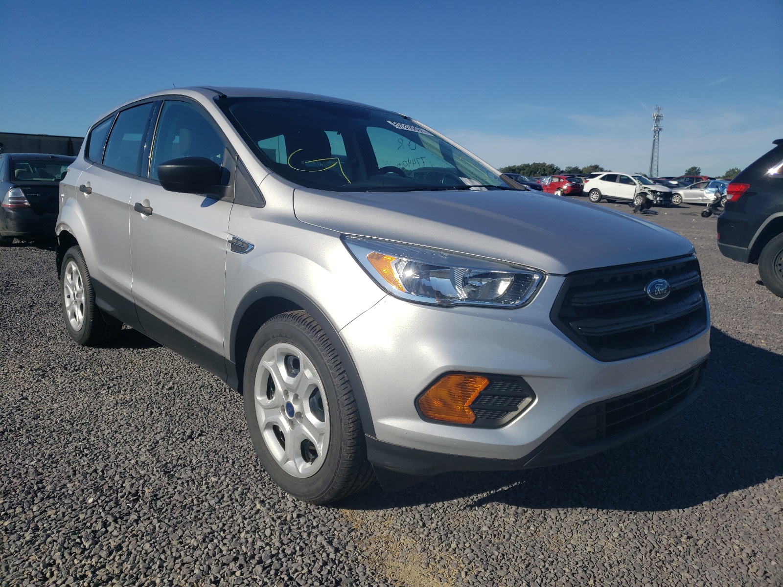 FORD ESCAPE S 2017 with VIN 1FMCU0F78HUA88334 - Photo from auction