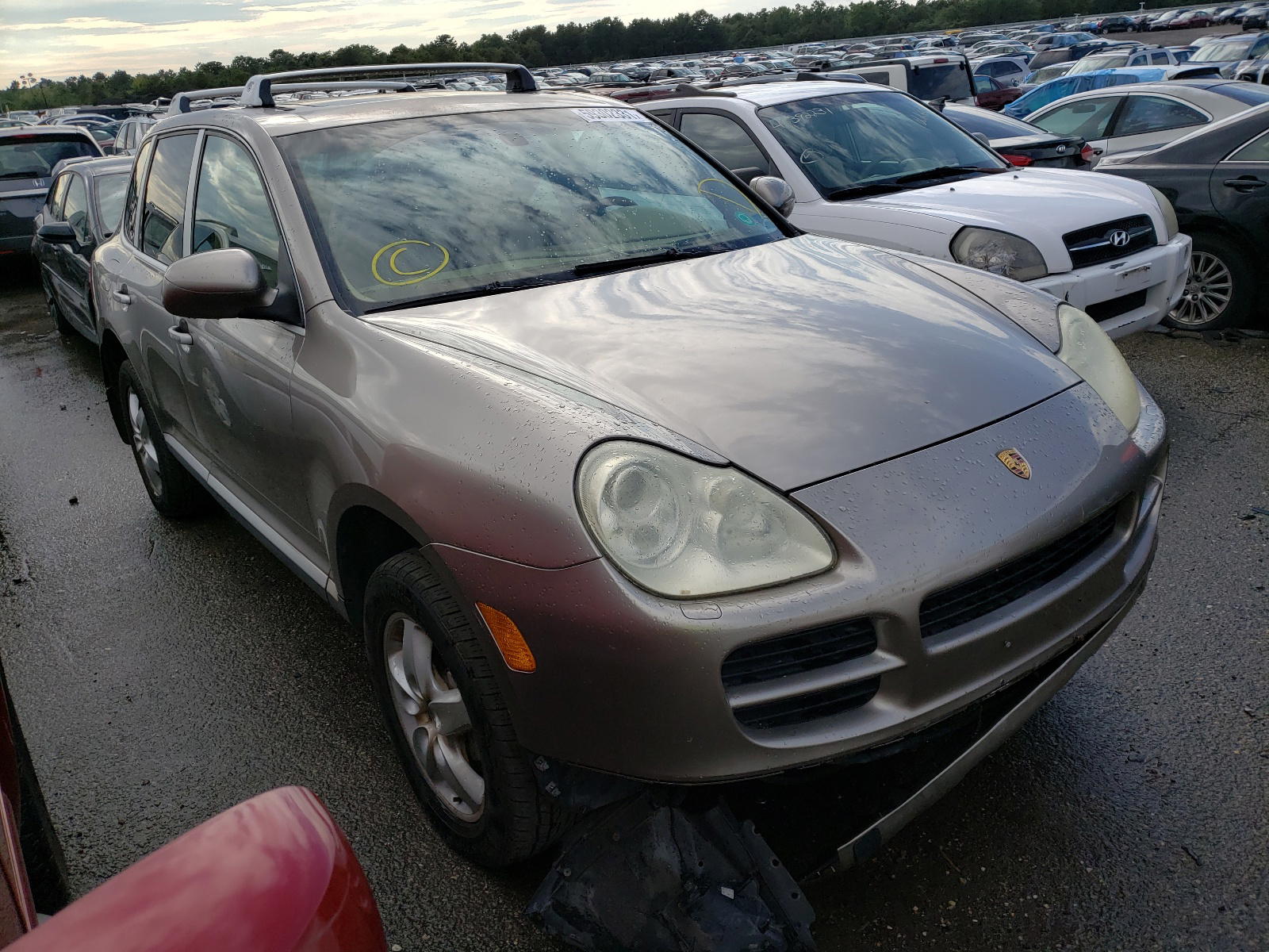 PORSCHE CAYENNE S 2004 with VIN WP1AB29P24LA66224 - Photo from auction