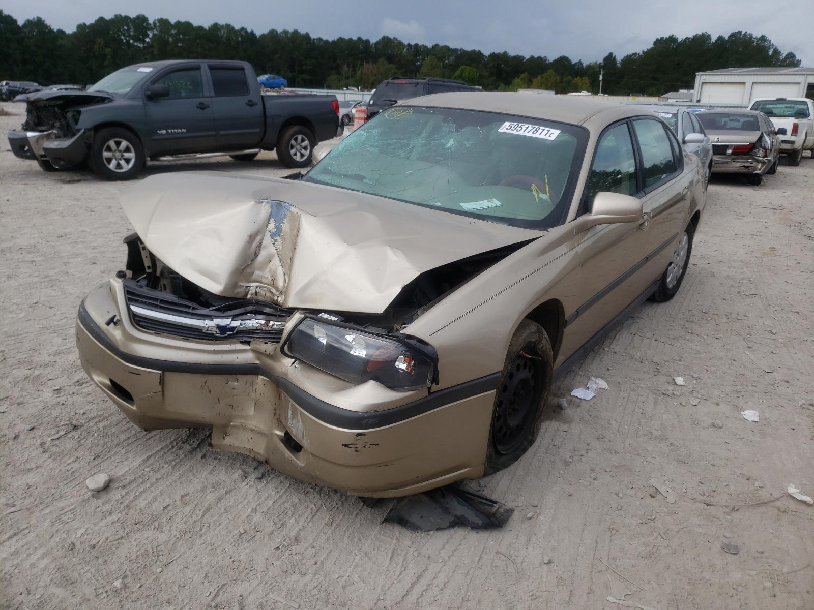 Photo 2 from auction – 2004 CHEVROLET IMPALA LS with VIN 2G1WF52E449199184
