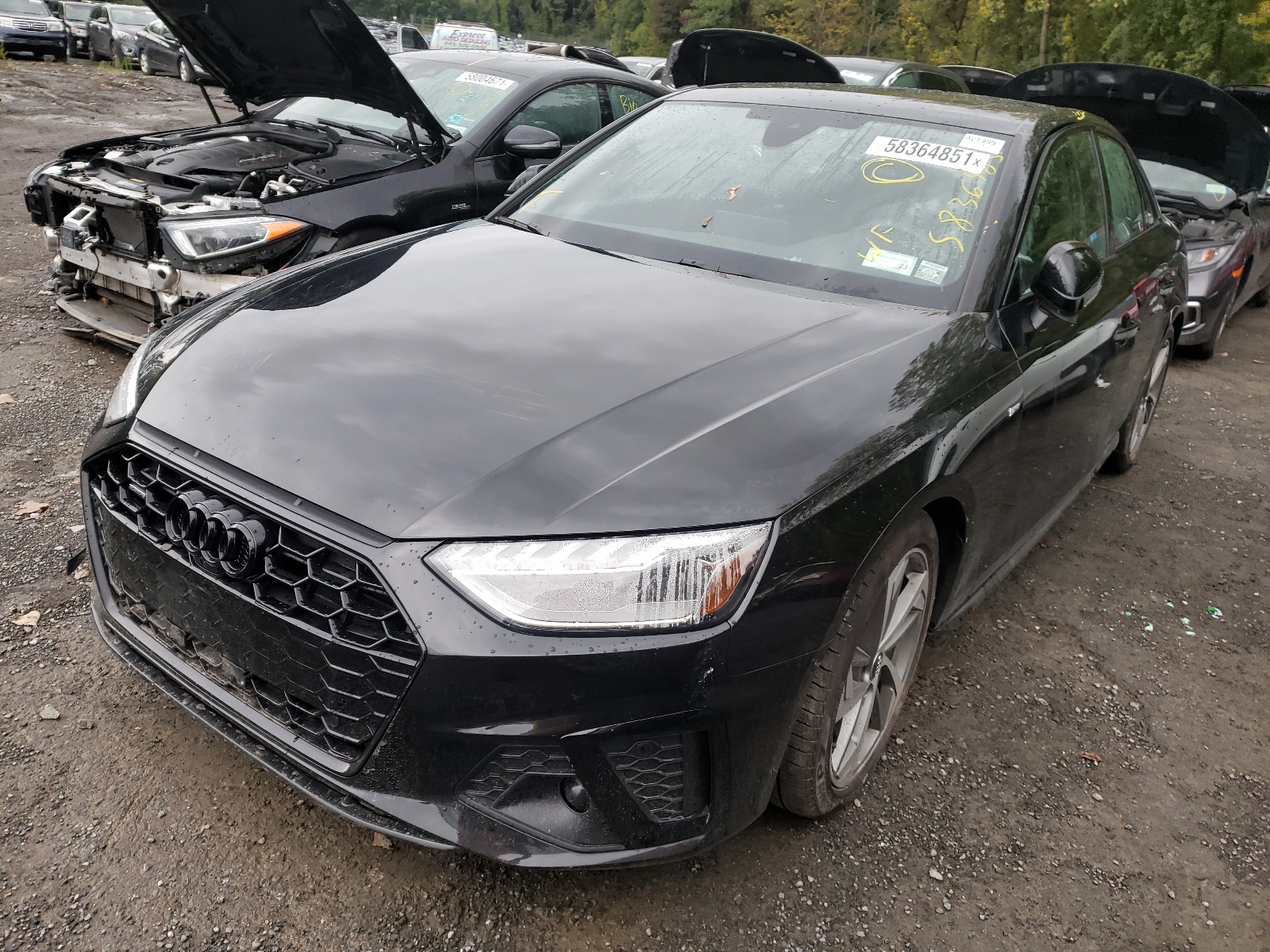 Photo 2 from auction – 2021 AUDI A4 PREMIUM with VIN WAUEAAF45MN005557