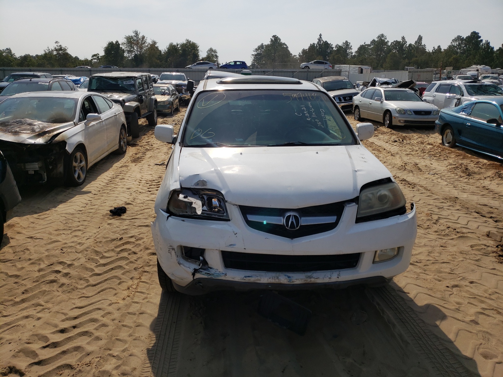 Photo 9 from auction – 2006 ACURA MDX with VIN 2HNYD18266H544584