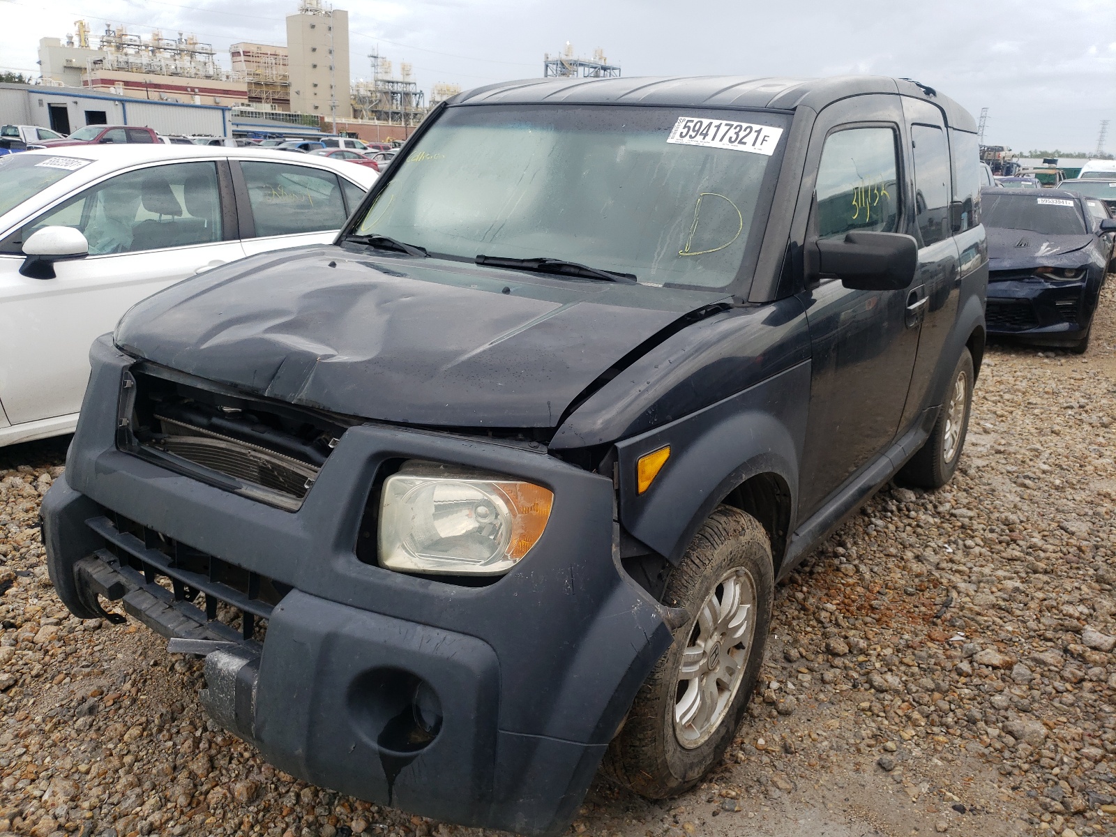 Photo 2 from auction – 2006 HONDA ELEMENT EX with VIN 5J6YH18616L016008