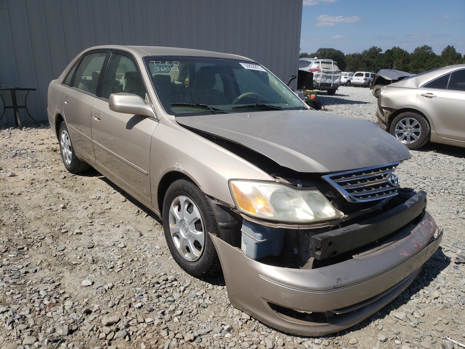 TOYOTA AVALON XL 2003 with VIN 4T1BF28B53U317600 - Photo from auction