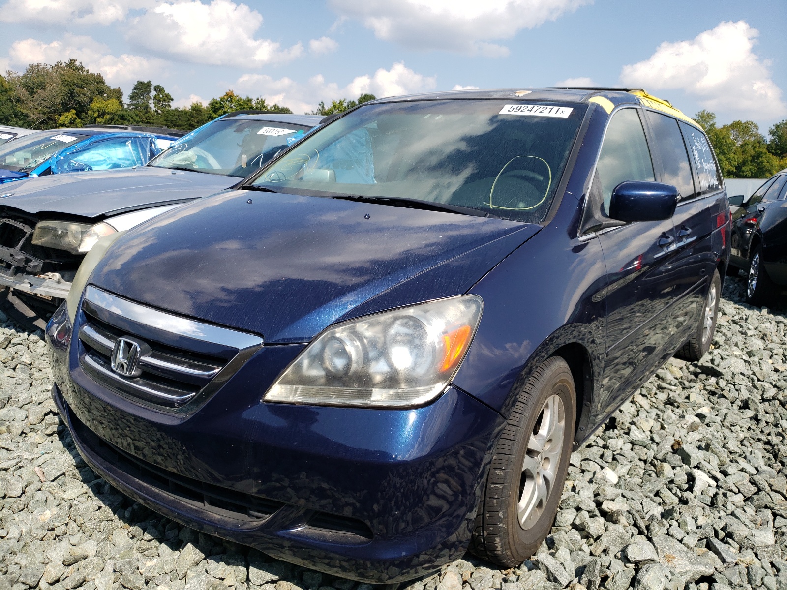 Photo 2 from auction – 2005 HONDA ODYSSEY EX with VIN 5FNRL38705B088297