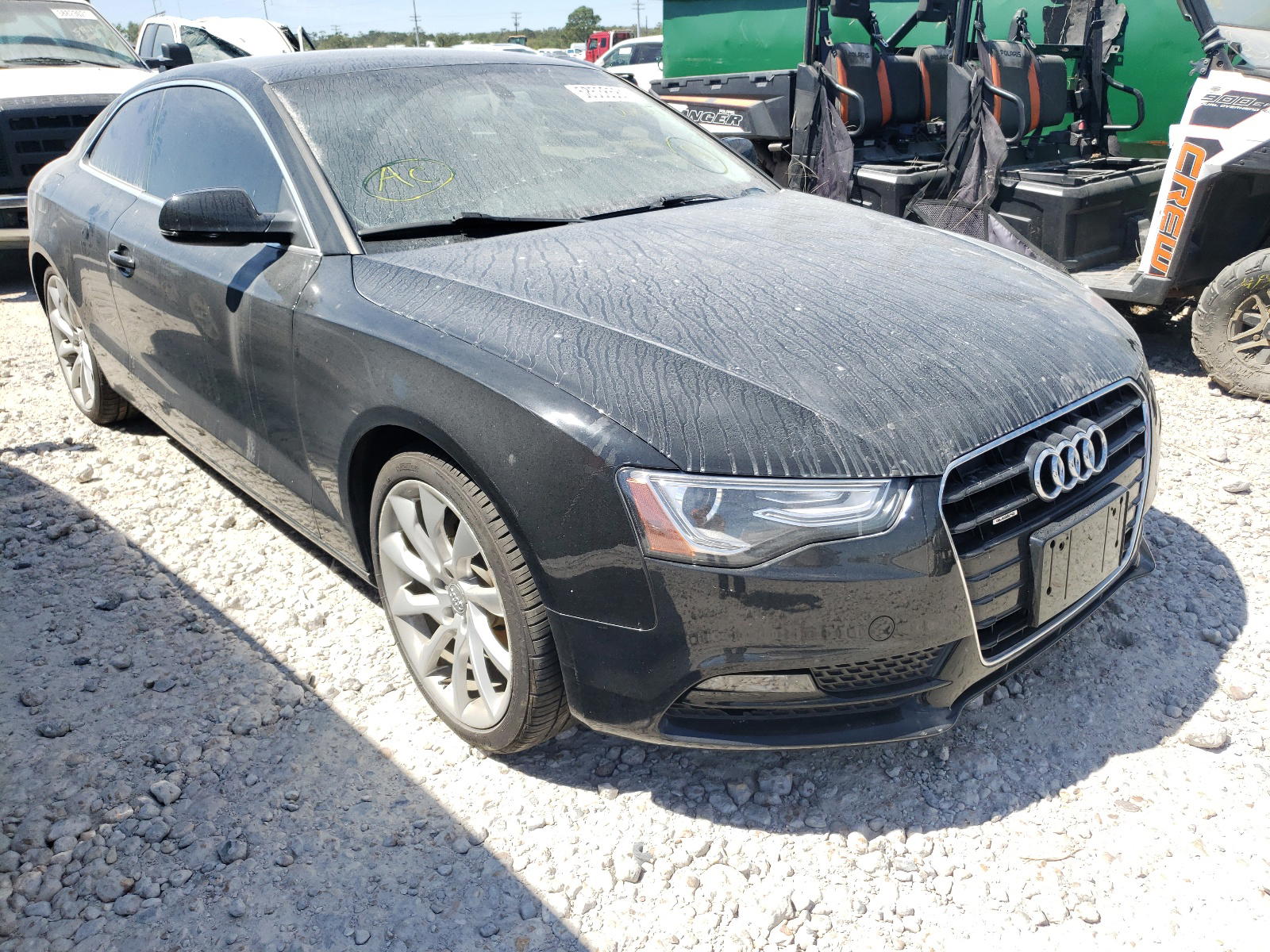 AUDI A5 PREMIUM 2014 with VIN WAULFAFR5EA061527 - Photo from auction