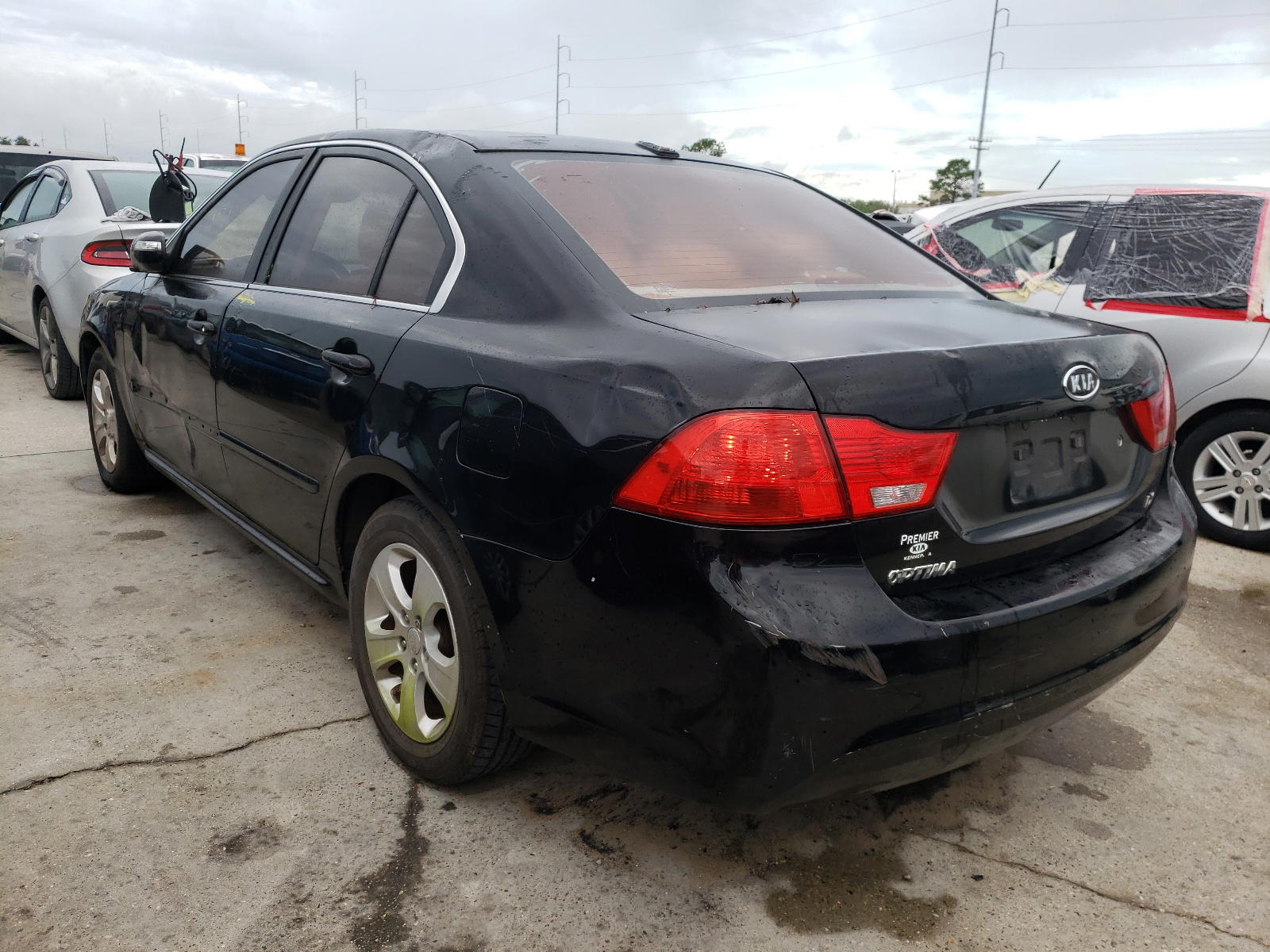 Photo 3 from auction – 2009 KIA OPTIMA LX with VIN KNAGE228295308945
