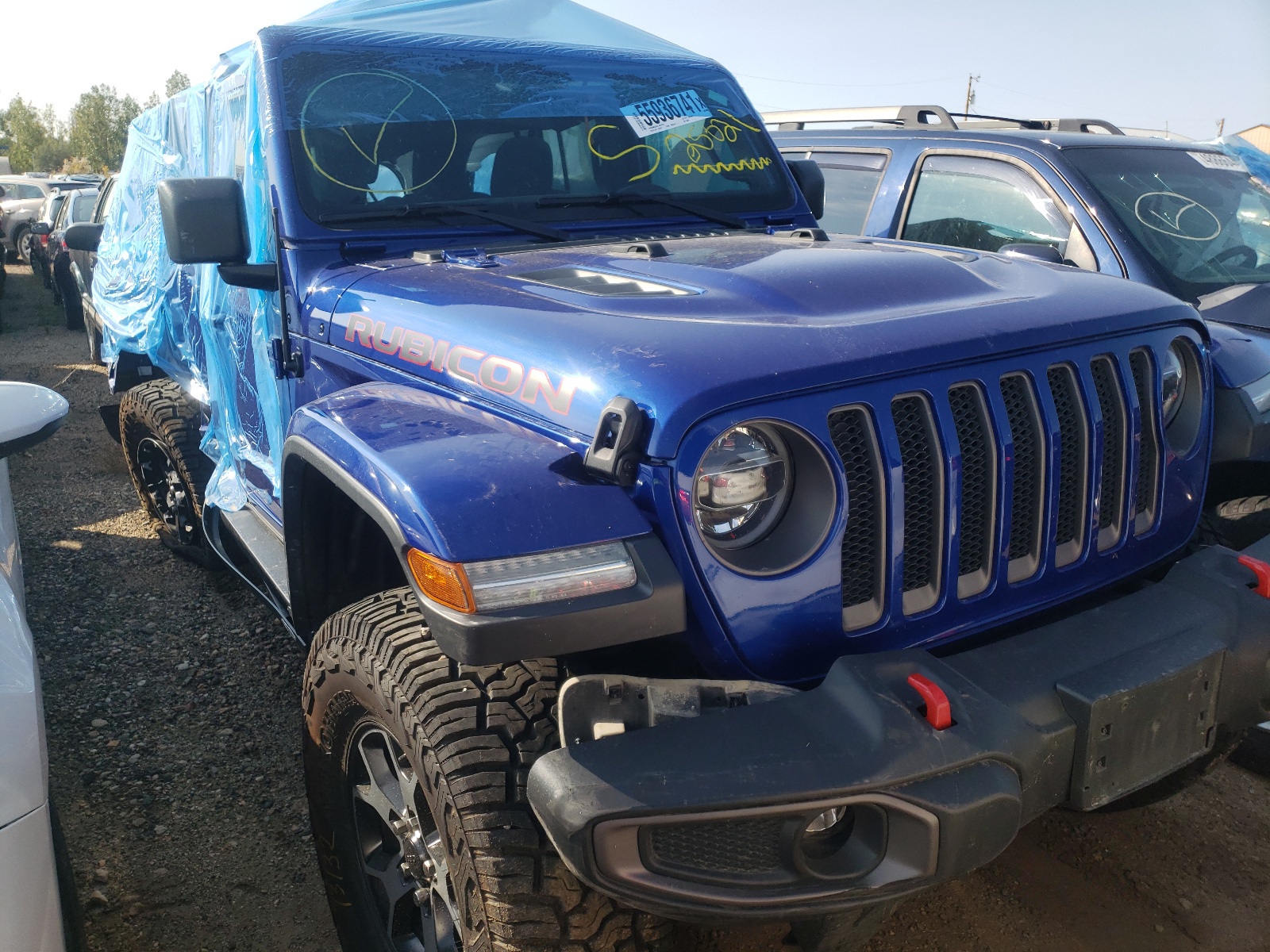 JEEP WRANGLER U 2019 with VIN 1C4HJXFN3KW520561 - Photo from auction