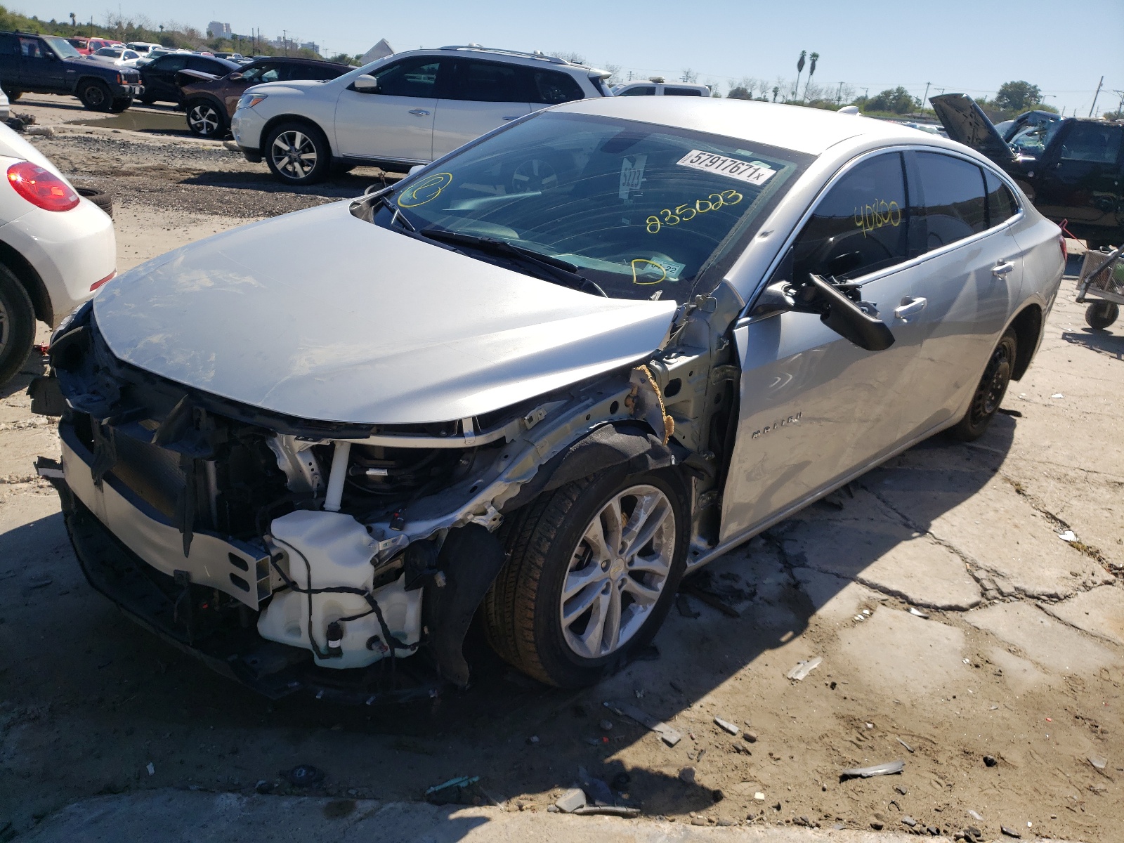 Photo 2 from auction – 2018 CHEVROLET MALIBU LT with VIN 1G1ZD5ST2JF235023