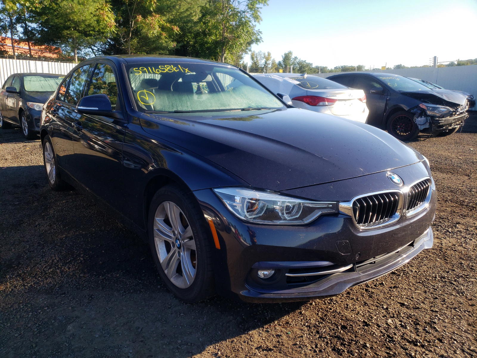 BMW 328 XI SUL 2016 with VIN WBA8E3G58GNU05170 - Photo from auction