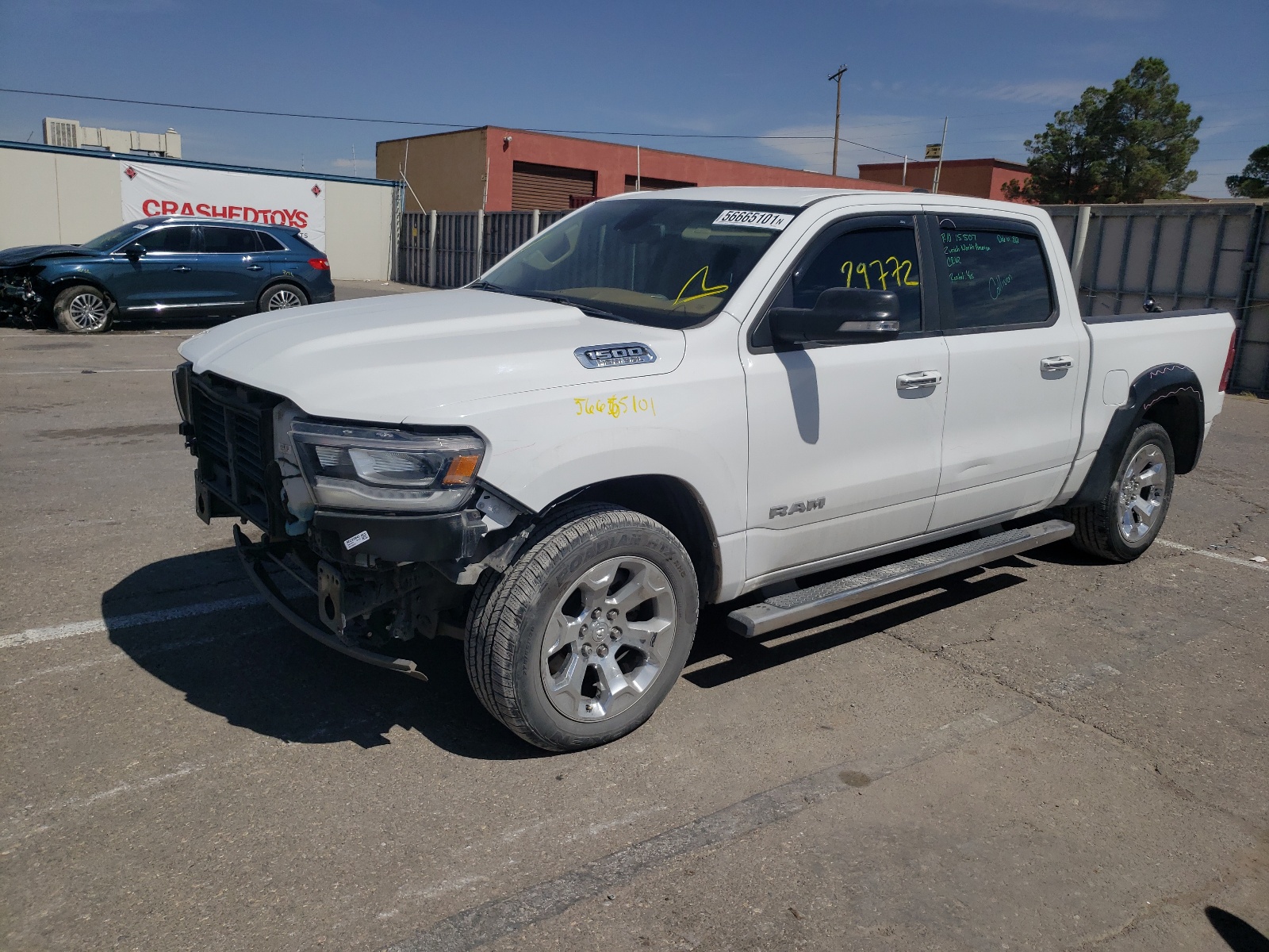 Photo 2 from auction – 2019 RAM 1500 BIG H with VIN 1C6RREFT0KN639634