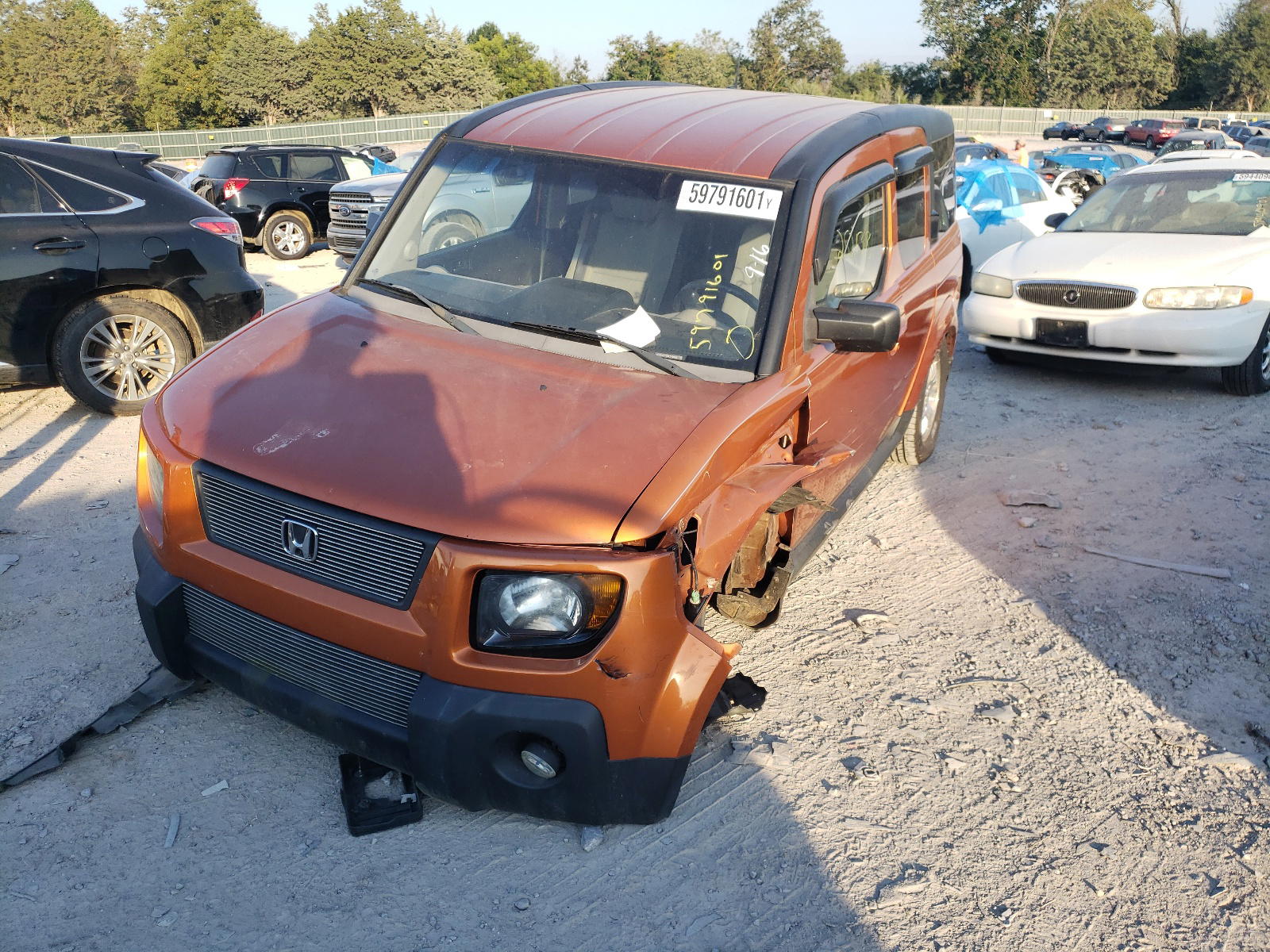 Photo 2 from auction – 2008 HONDA ELEMENT EX with VIN 5J6YH27798L016048