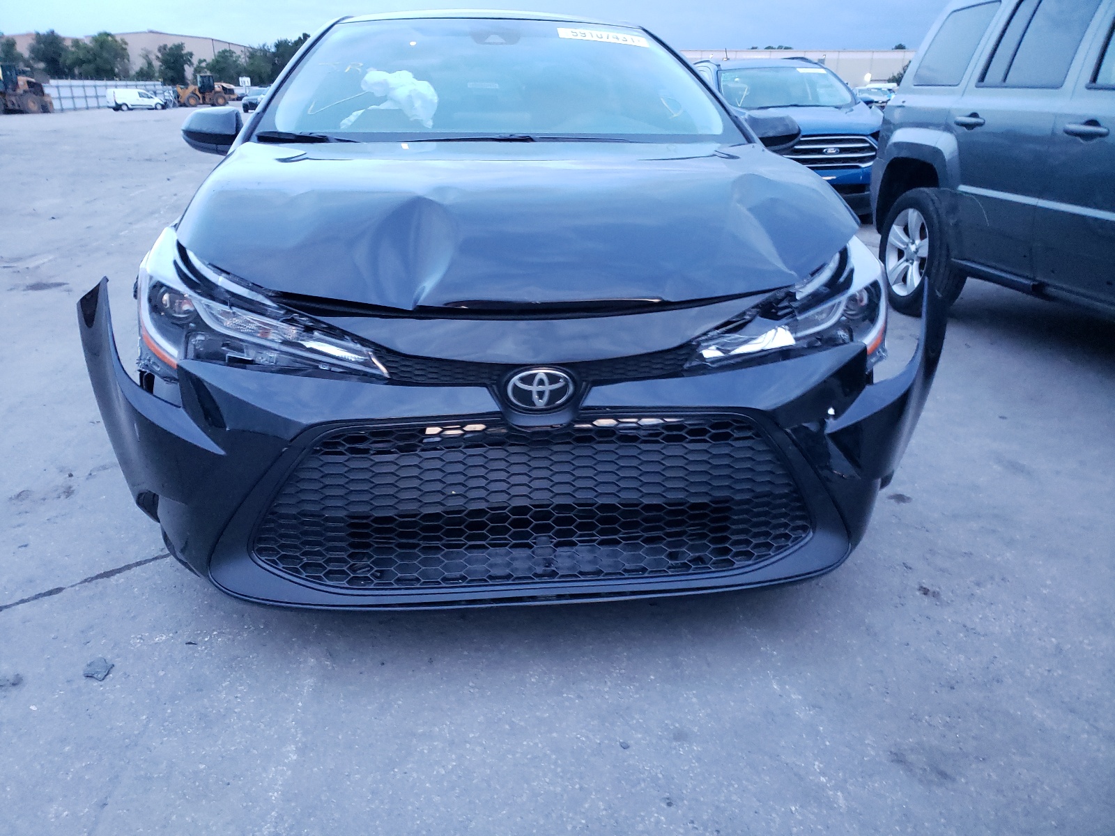 Photo 9 from auction – 2022 TOYOTA COROLLA LE with VIN 5YFEPMAE4NP279730
