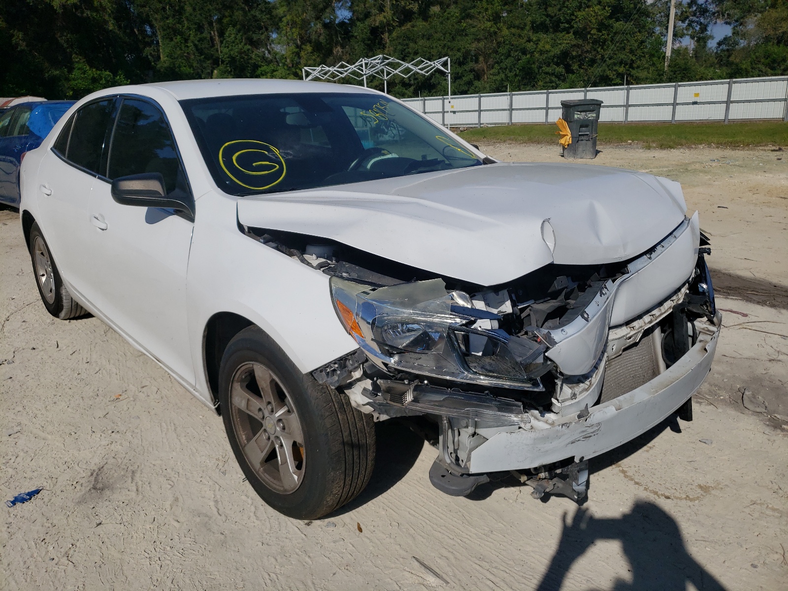 CHEVROLET MALIBU LS 2015 with VIN 1G11A5SL7FU126419 - Photo from auction
