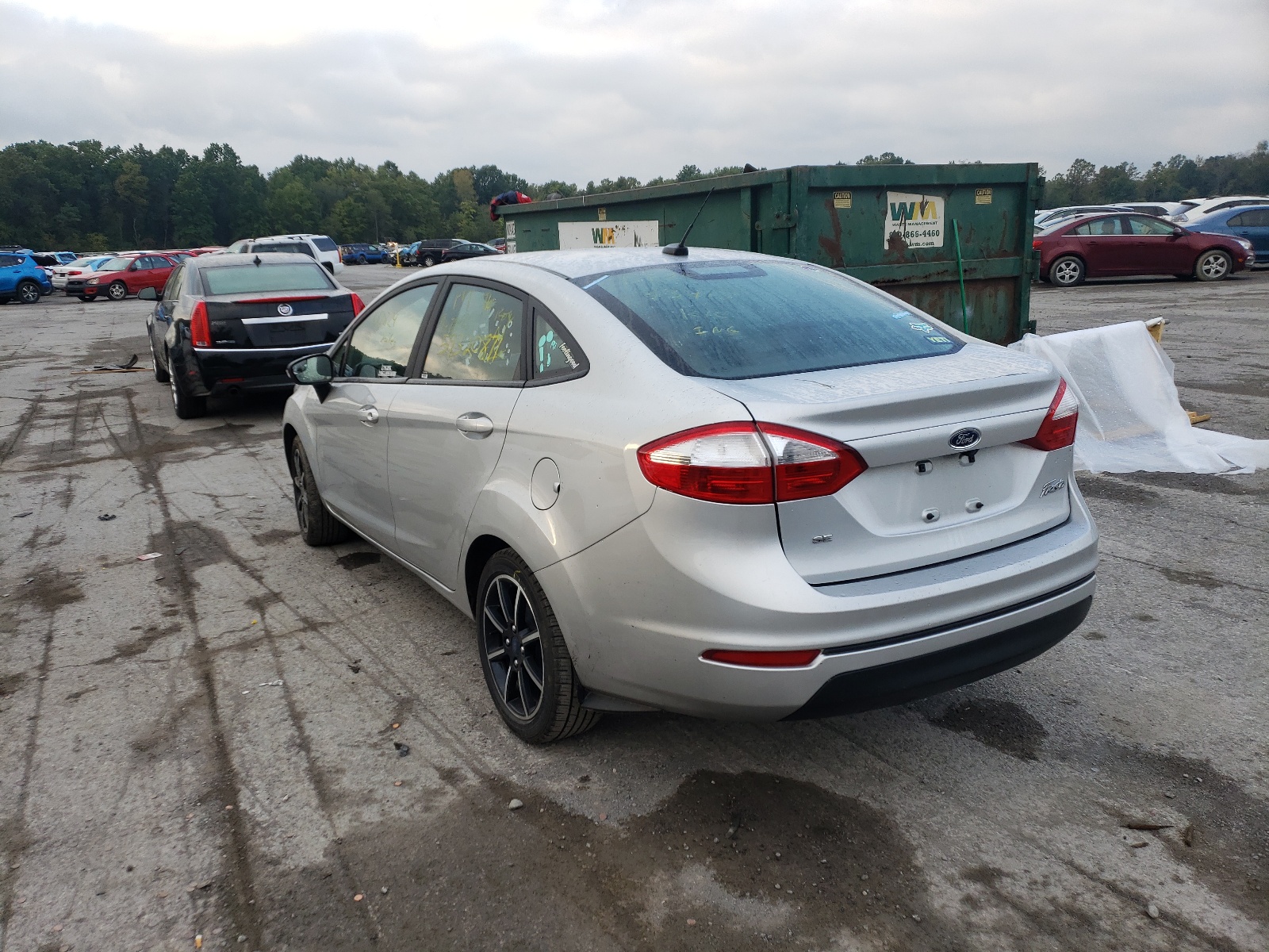 Photo 3 from auction – 2019 FORD FIESTA SE with VIN 3FADP4BJ2KM153415