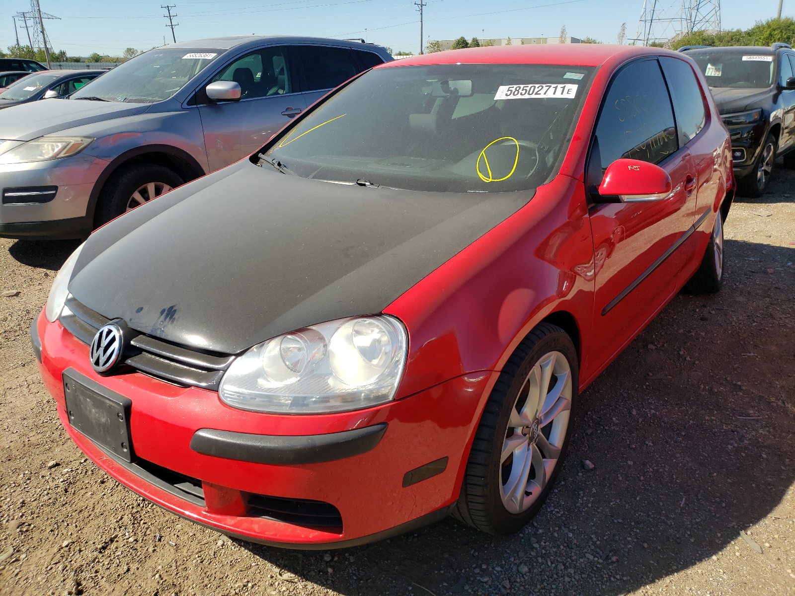 Photo 2 from auction – 2008 VOLKSWAGEN RABBIT with VIN WVWAB71K88W084777