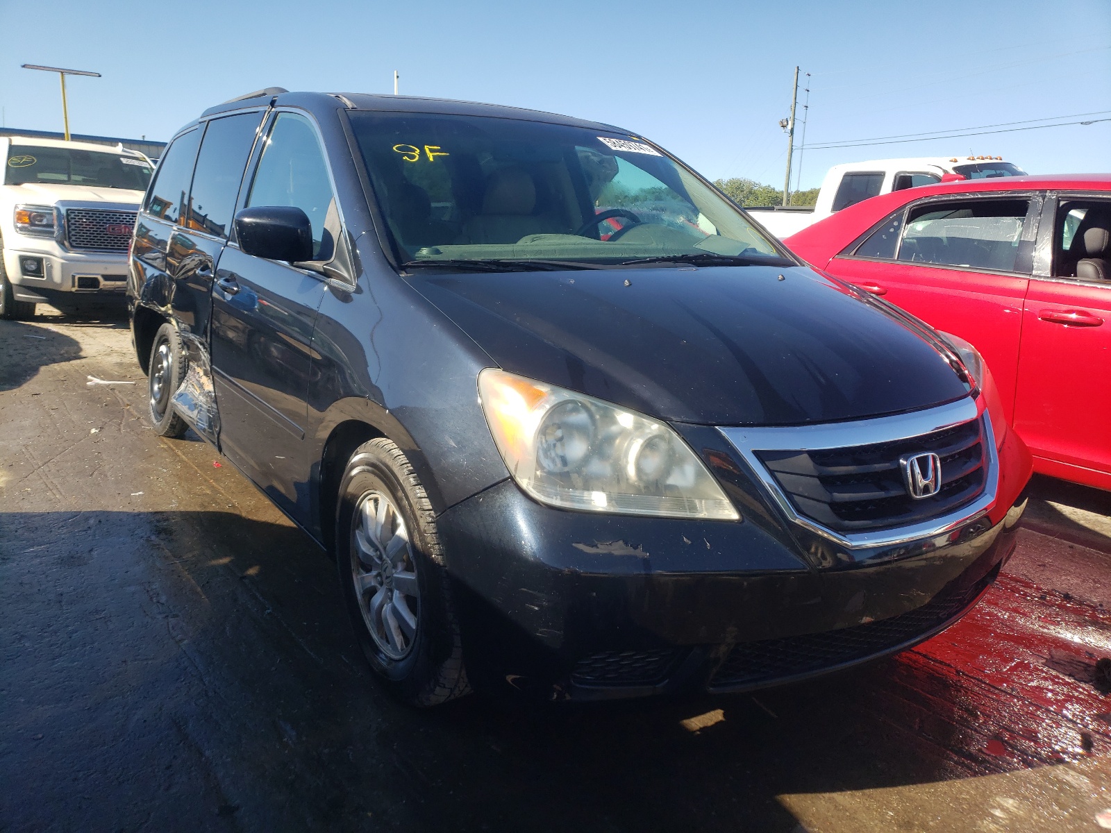 Photo 1 from auction – 2008 HONDA ODYSSEY EX with VIN 5FNRL38638B000533