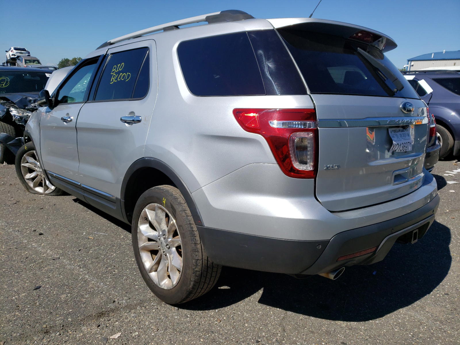 Photo 3 from auction – 2013 FORD EXPLORER X with VIN 1FM5K8D82DGA61034