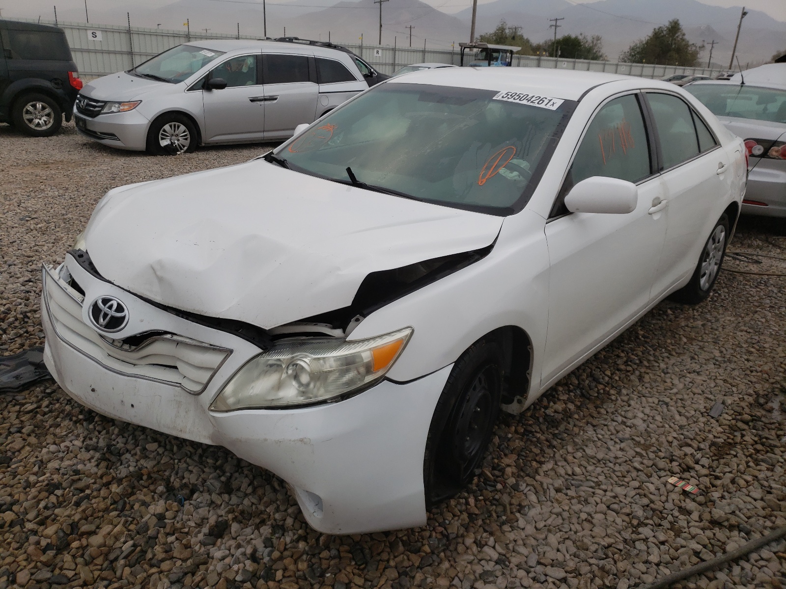 Photo 2 from auction – 2010 TOYOTA CAMRY BASE with VIN 4T1BF3EKXAU504337