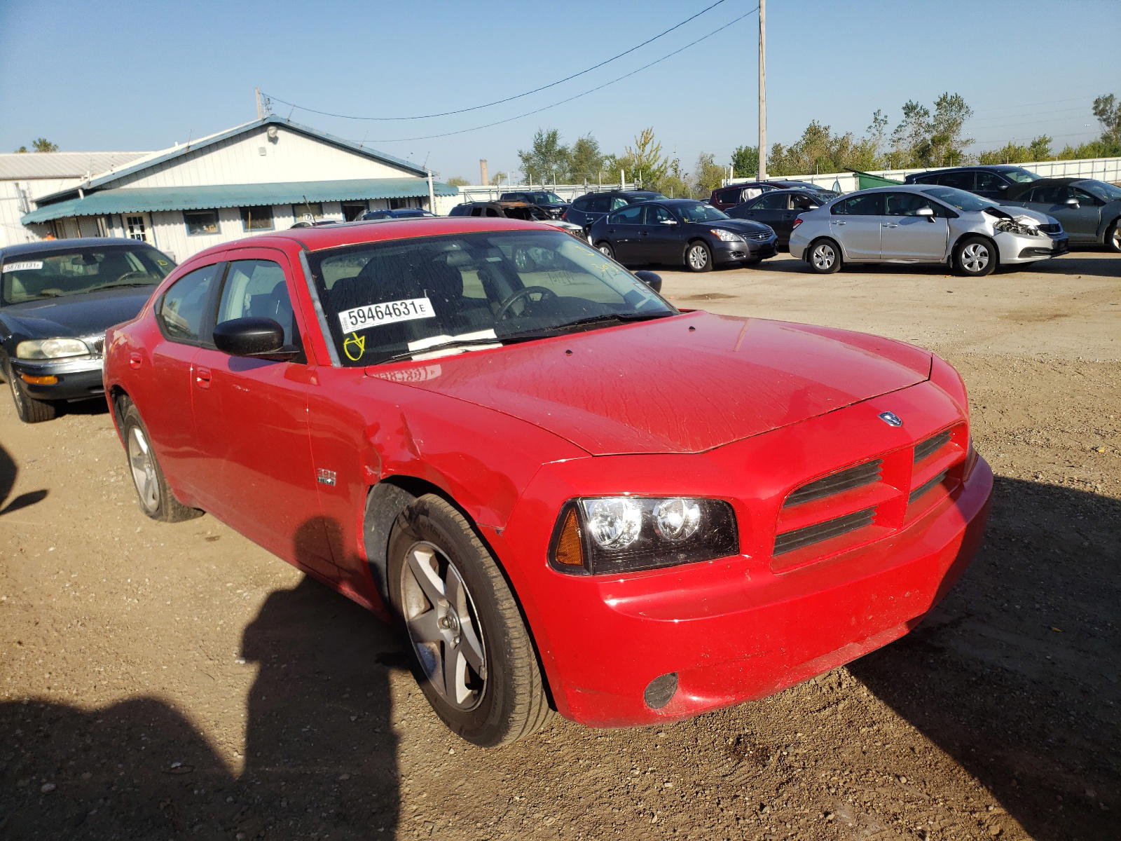 DODGE CHARGER 2008 with VIN 2B3KA43G08H303424 - Photo from auction