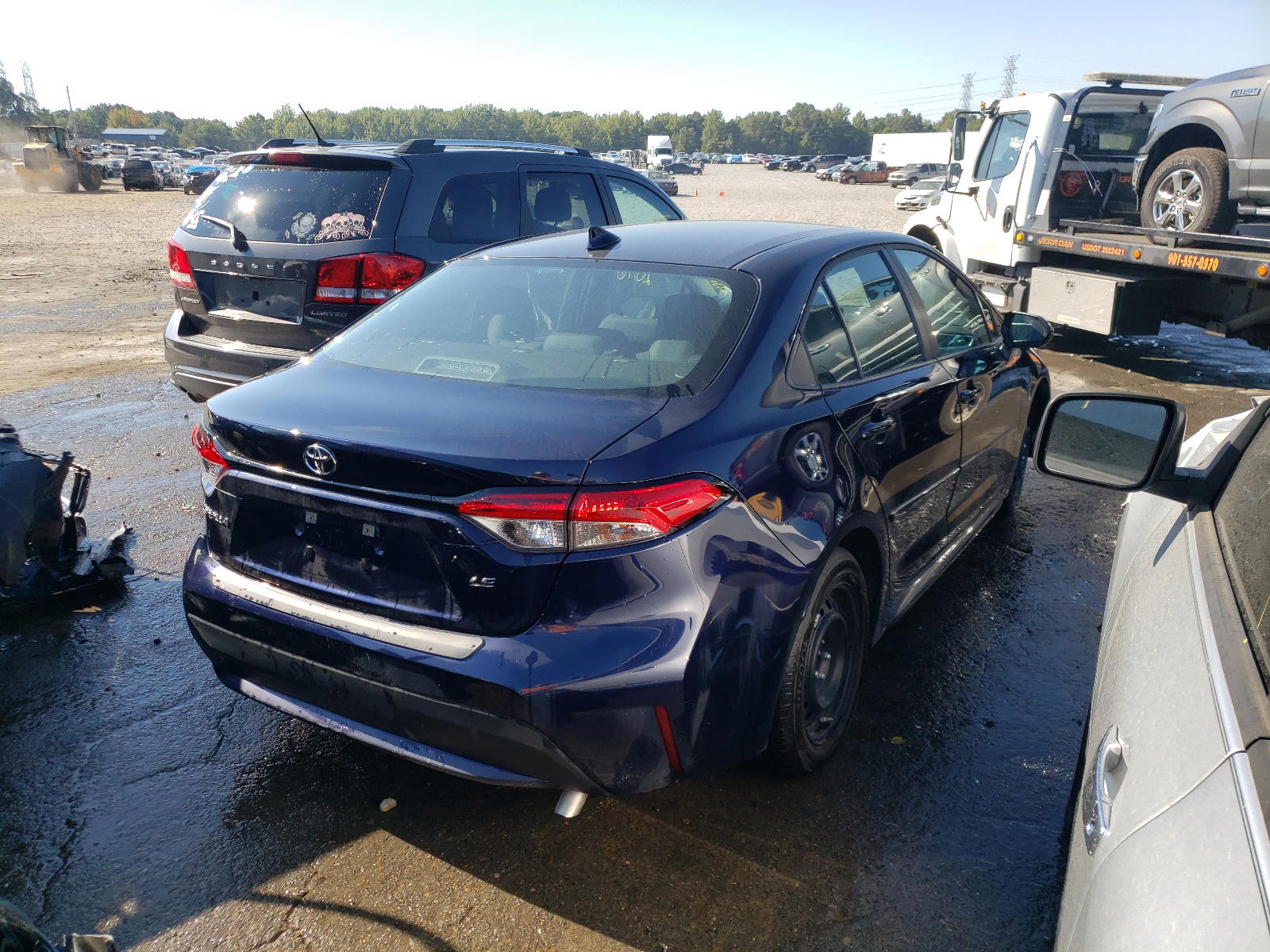 Photo 4 from auction – 2021 TOYOTA COROLLA LE with VIN 5YFEPMAE9MP226505