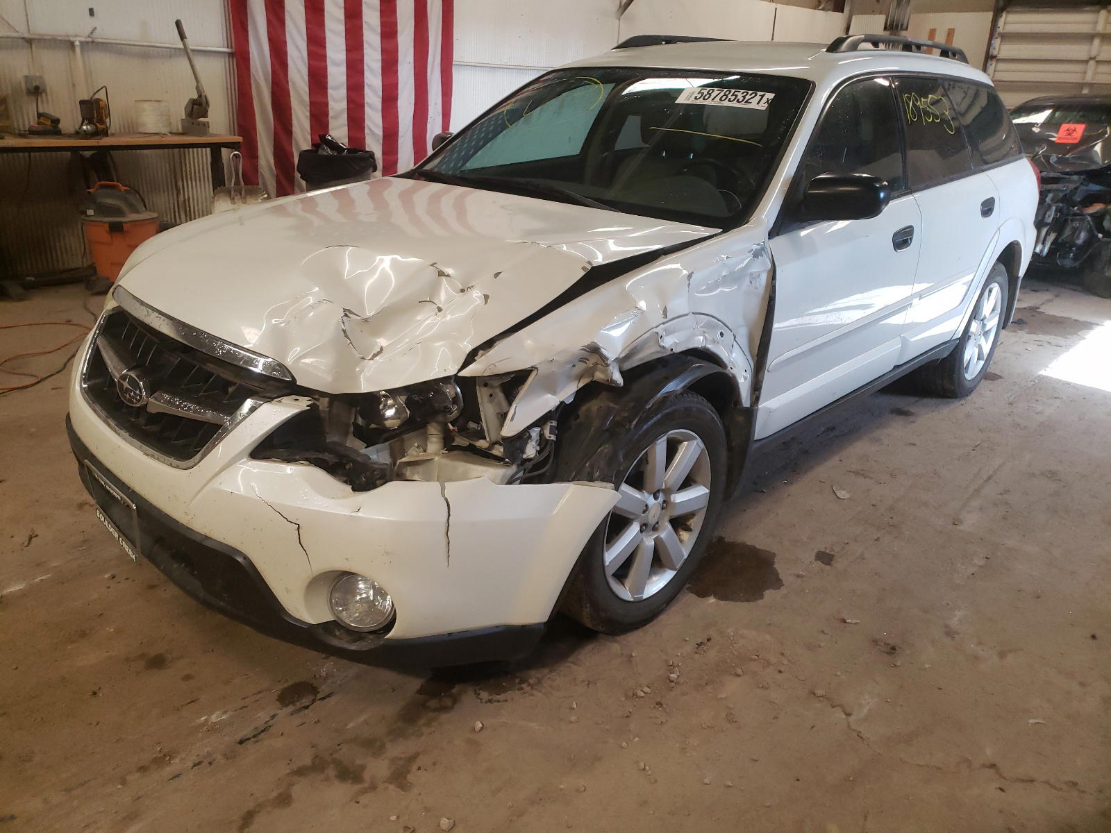 Photo 2 from auction – 2009 SUBARU OUTBACK 2. with VIN 4S4BP61C597347663