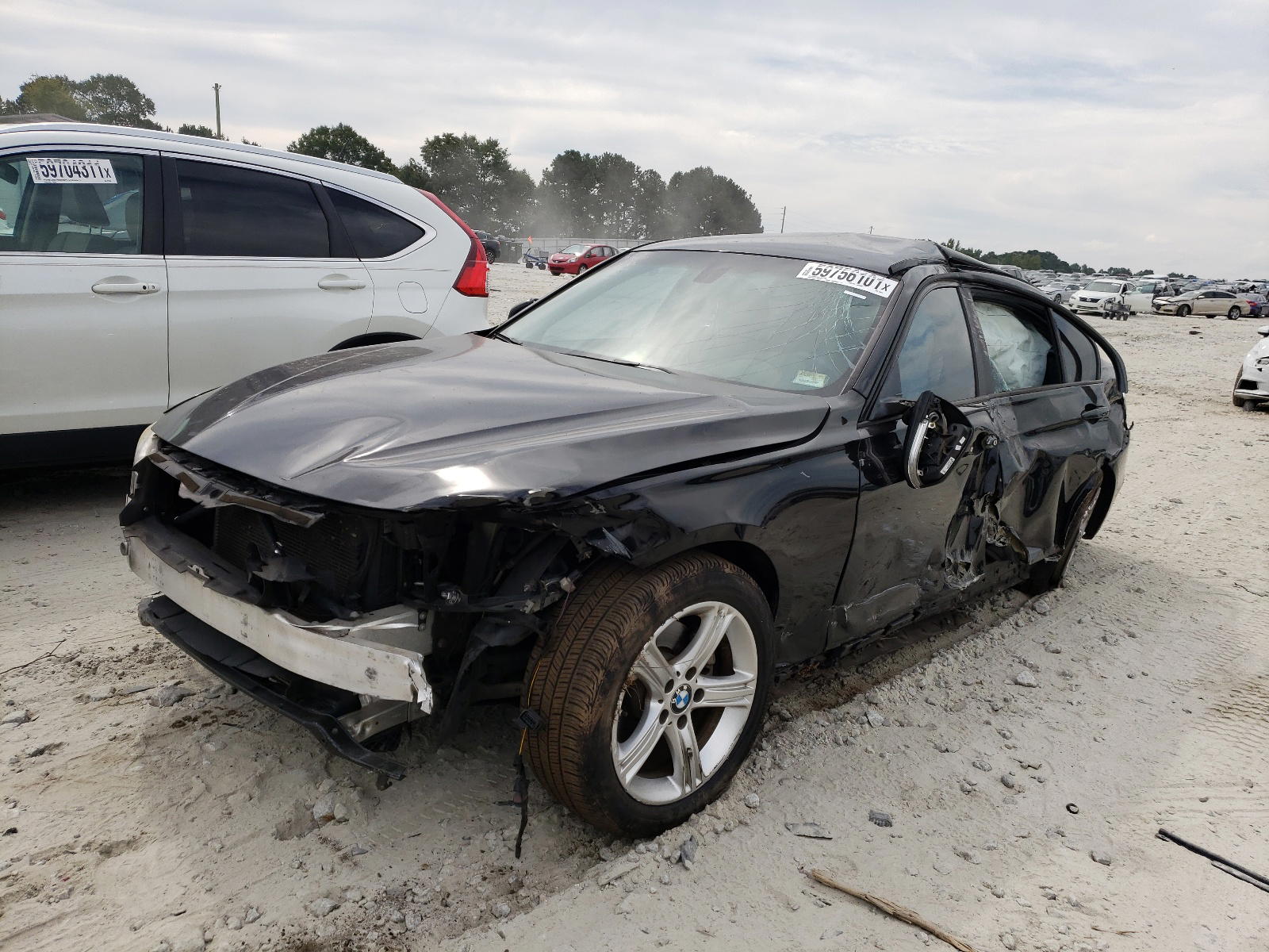 Photo 2 from auction – 2015 BMW 320 with VIN WBA3B1G57FNT03641