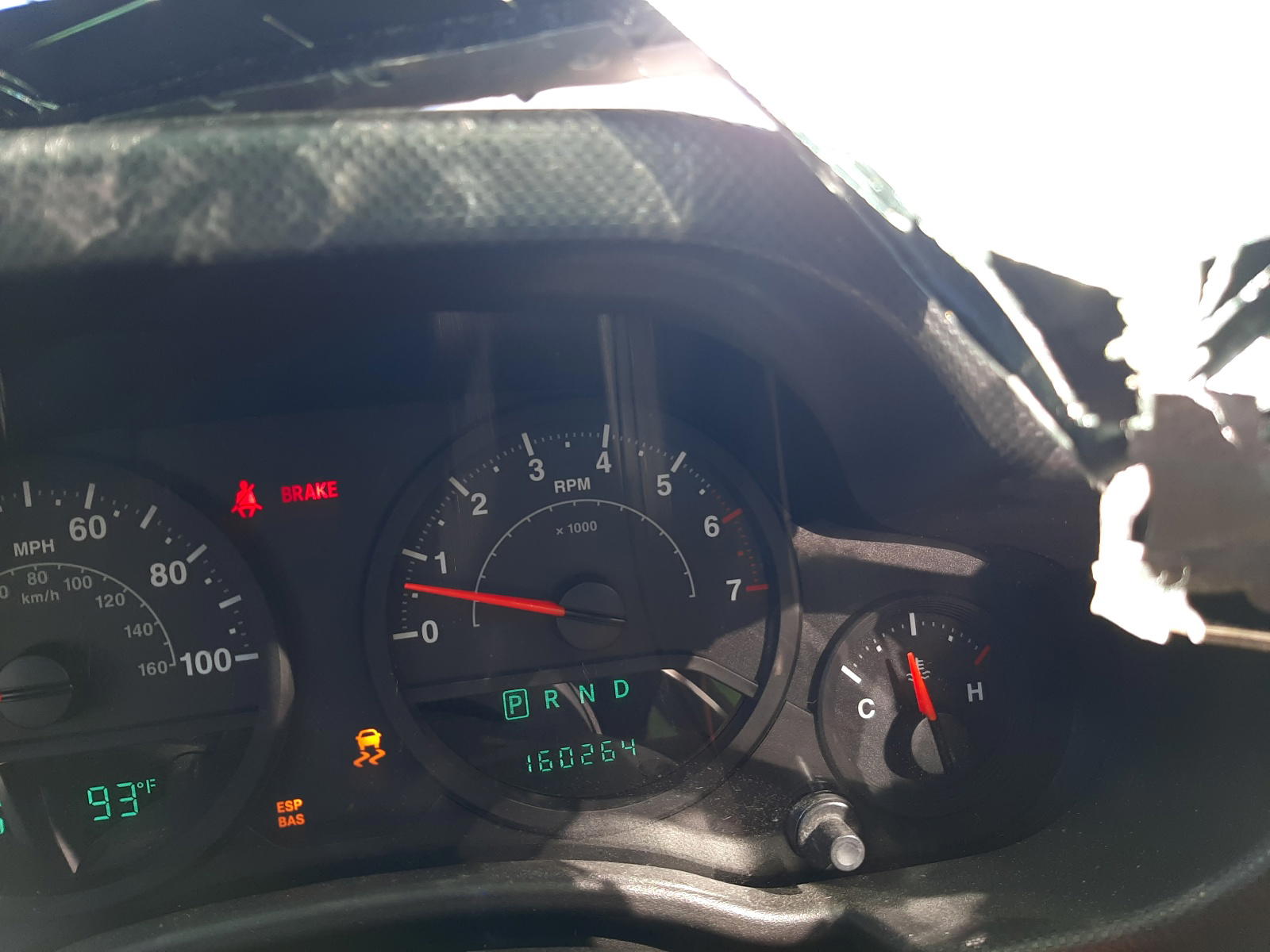 Photo 8 from auction – 2007 JEEP WRANGLER X with VIN 1J4FA24157L204575