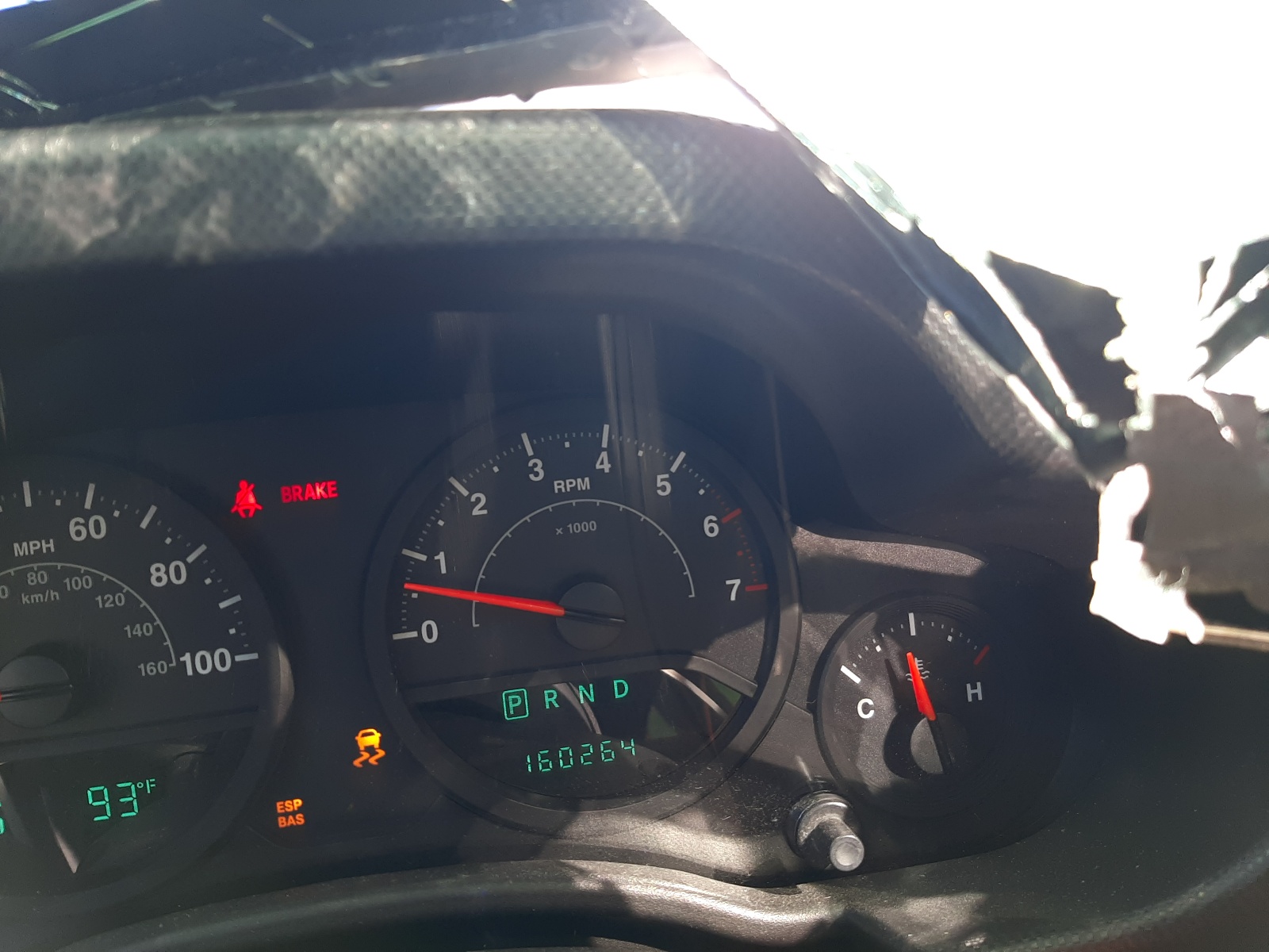 Zdjęcie 8 z aukcji – 2007 JEEP WRANGLER X z VIN 1J4FA24157L204575