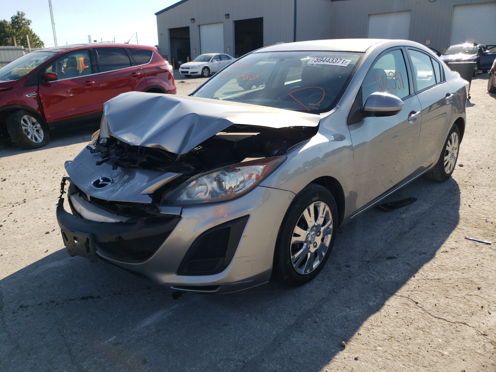 Photo 2 from auction – 2010 MAZDA 3 I with VIN JM1BL1SF3A1251114