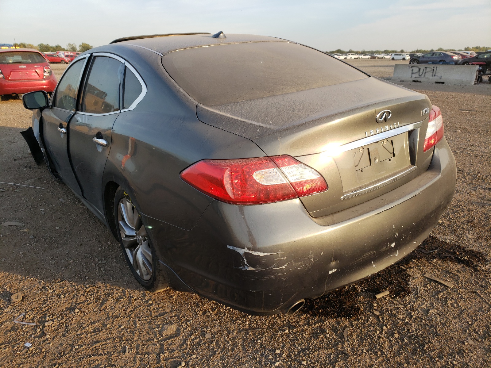 Photo 3 from auction – 2011 INFINITI M37 with VIN JN1BY1AR3BM376565
