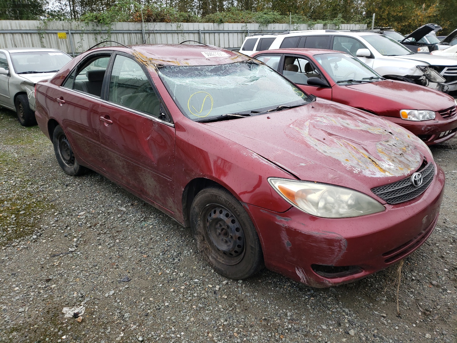 Photo 1 from auction – 2004 TOYOTA CAMRY LE with VIN JTDBE32K940269968