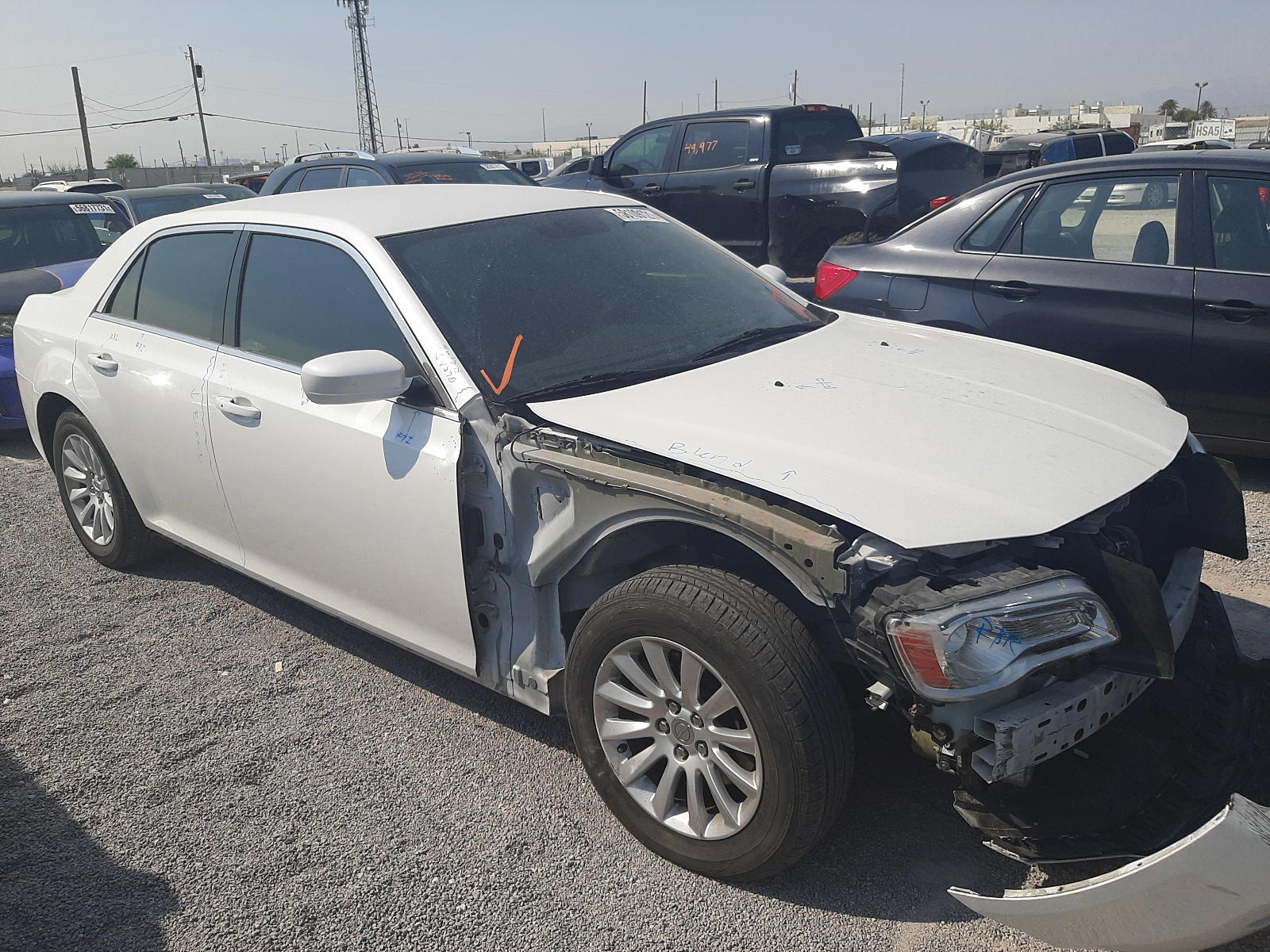CHRYSLER 300 2012 with VIN 2C3CCAAG0CH142536 - Photo from auction