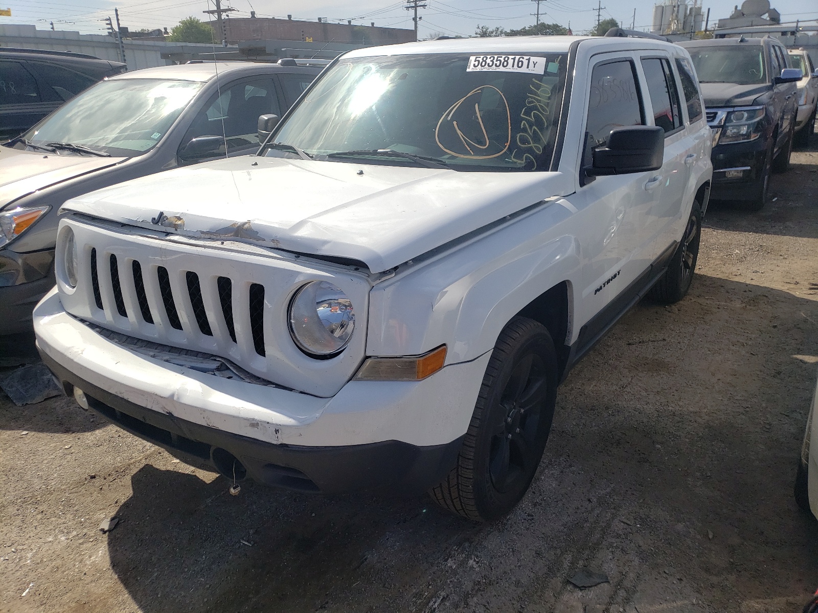 Photo 2 from auction – 2014 JEEP PATRIOT SP with VIN 1C4NJPBA2ED812689