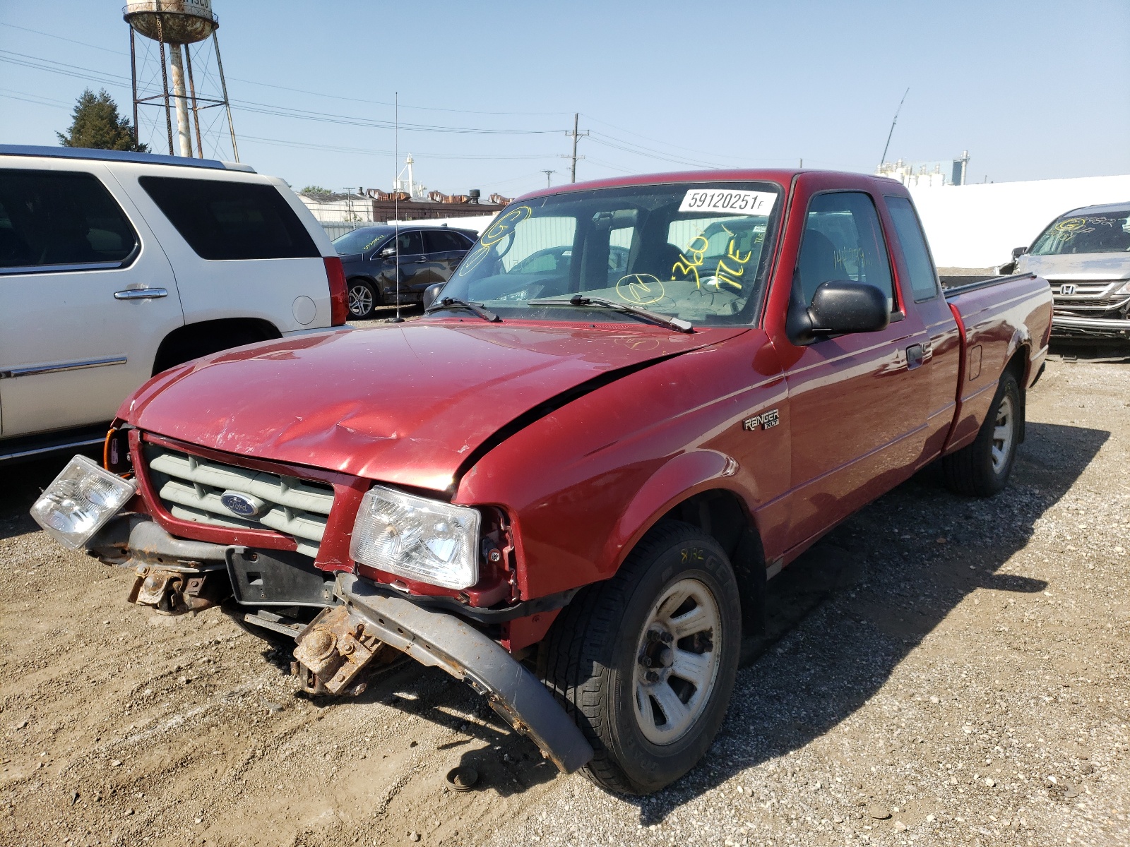 Photo 2 from auction – 2003 FORD RANGER SUP with VIN 1FTYR14U13PB49587